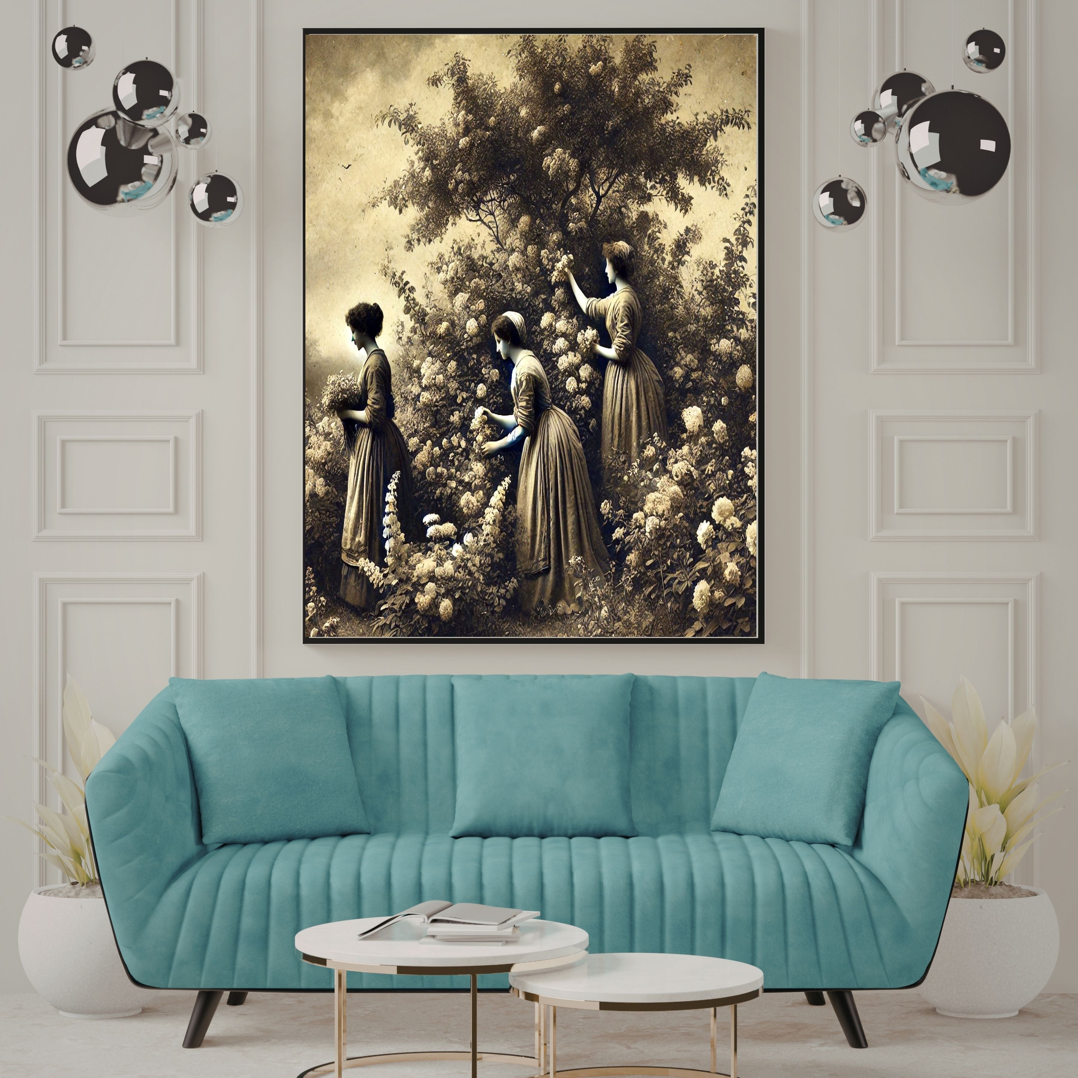 Vintage wall art printable, antique decor, editable Canva template, gallery wall set, farmhouse wall art, cottagecore decor, instant download wall art|v1