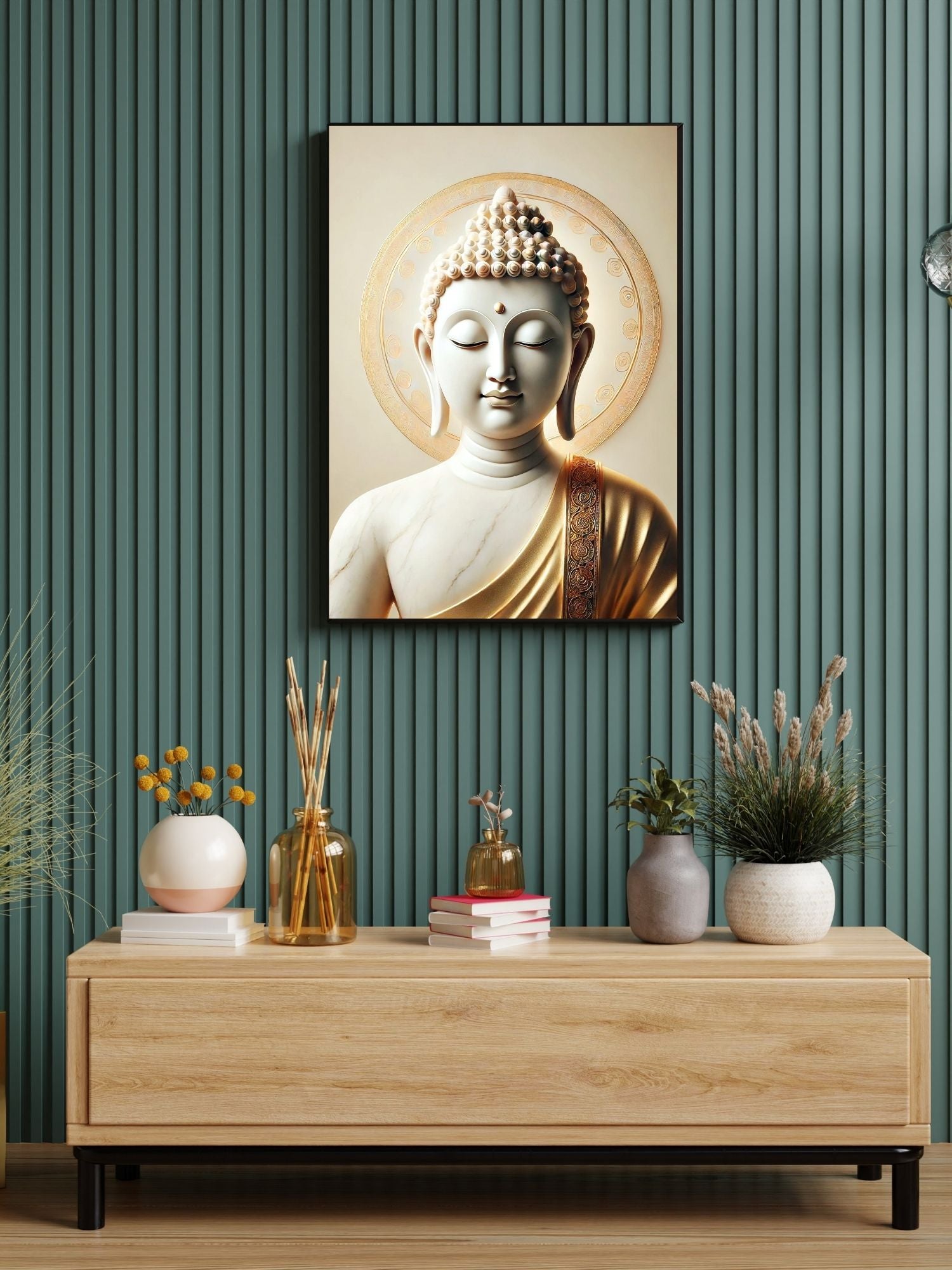 Lord Buddha Printable Wall Art, Zen Buddha Poster, Meditation Room Decor, Buddhist Wall Hanging, Spiritual Digital Download, Peaceful Home Decor|sp90