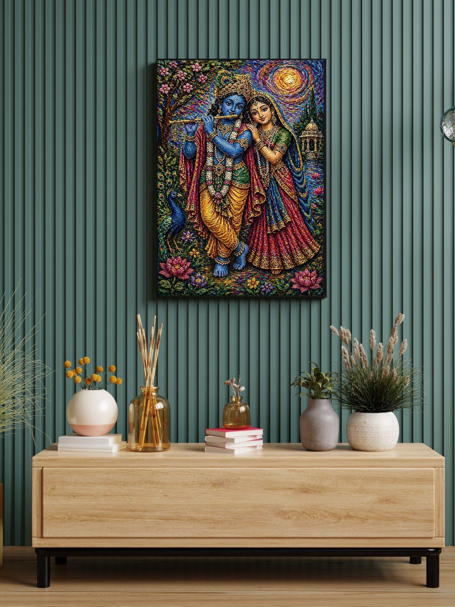 Commercial Use Lord Krishna Wall Art Bundle | Hindu Printable Decor | Commercial Use License Included | Spiritual Home Decor | Pooja Room Prints | Digital Download|sp51c