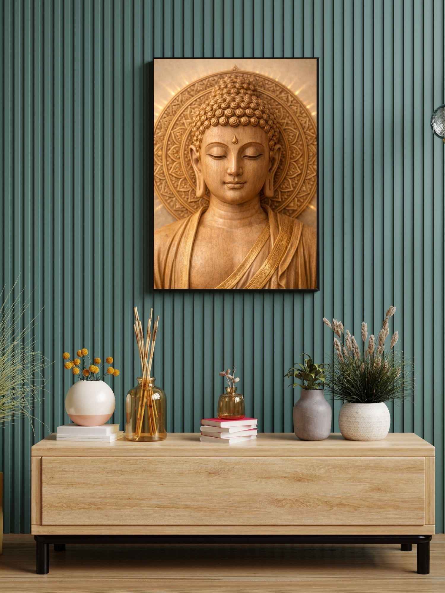 Commercial Use Lord Buddha Wall Art Printable | Zen Meditation Decor | Buddhist Wall Hanging | Spiritual Home Decor | Mindfulness Artwork | Instant Download|sp92c
