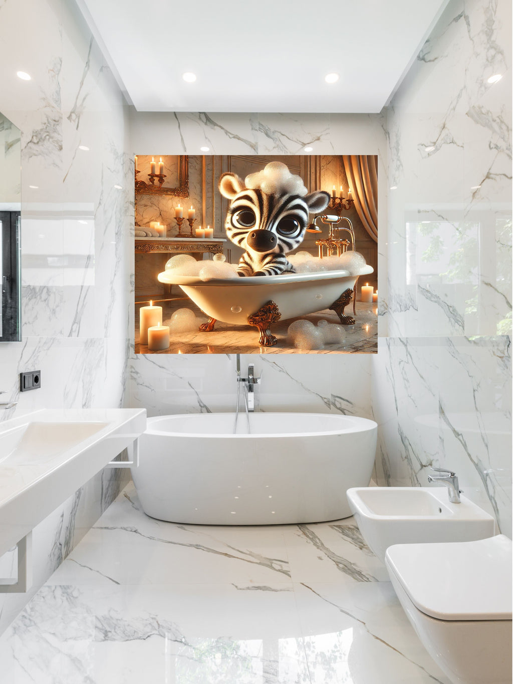 Commercial use Bathroom Wall Art Printable Bundle (Commercial Use) | 11+ Sizes Included | Bathroom Wall Hanging Decor | Modern Bathroom Posters | Commercial License Included | Instant Download|kwd41c