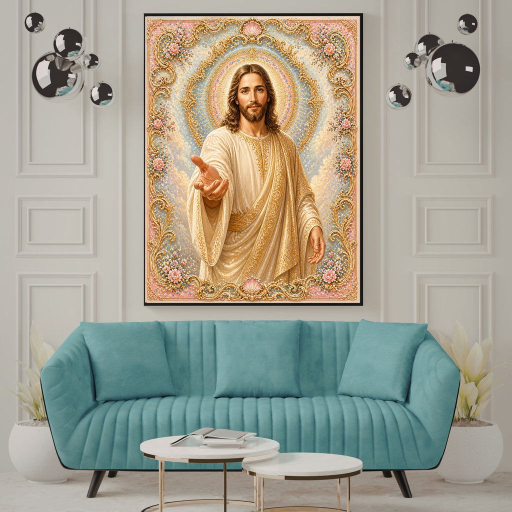 Jesus Wall Art Printable Set, Christian Nursery Decor, Bible Story Prints, Jesus with Children, Good Shepherd, Baptism, Faith Gift|sp36