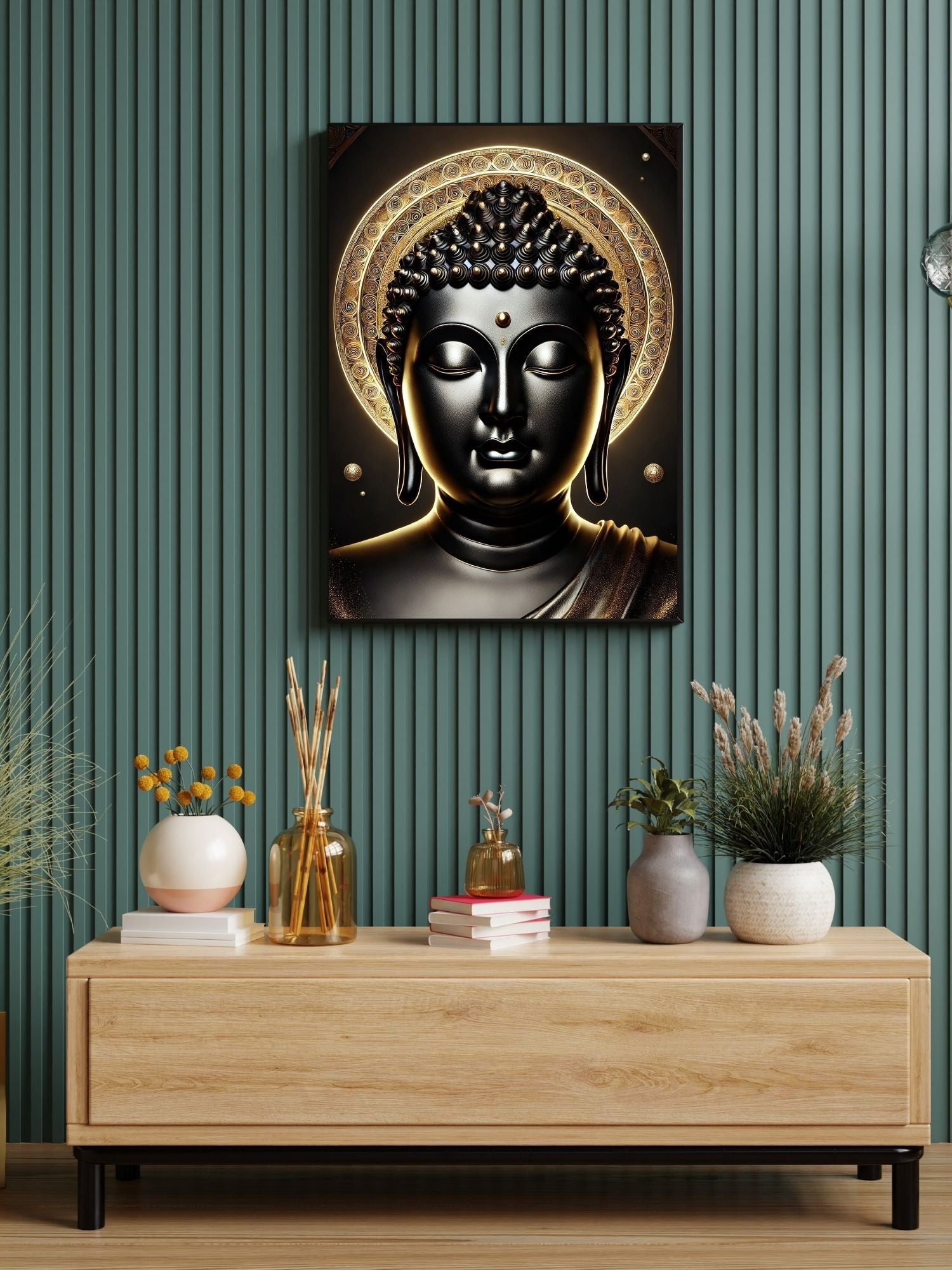Lord Buddha Printable Wall Art, Zen Buddha Poster, Meditation Room Decor, Buddhist Wall Hanging, Spiritual Digital Download, Peaceful Home Decor|sp85