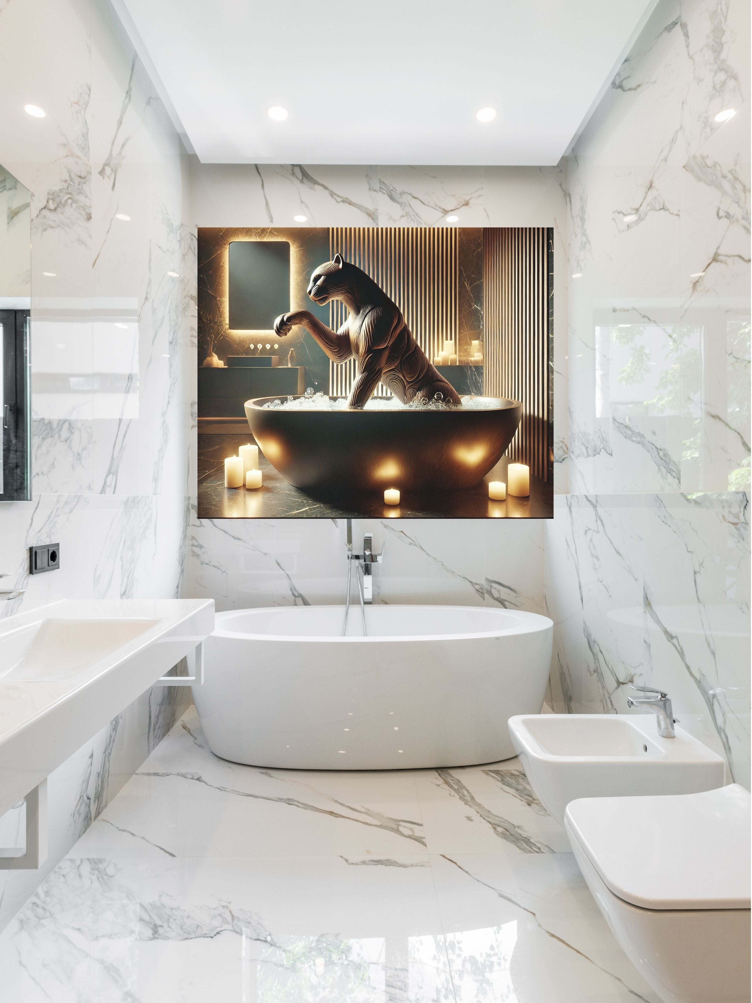 Bathroom Wall Art Printable Bundle | 11+ Sizes Included | Bathroom Wall Hanging Decor | Modern Bathroom Posters  | Instant Download|kwd46