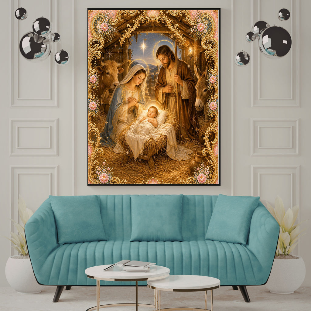 Jesus Wall Art Printable Set, Christian Nursery Decor, Bible Story Prints, Jesus with Children, Good Shepherd, Baptism, Faith Gift|sp40