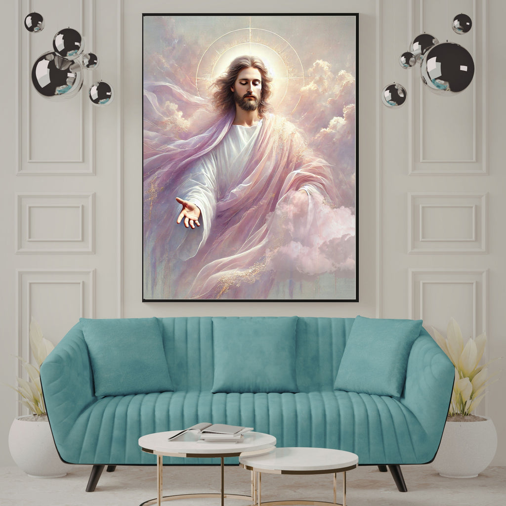 Jesus Wall Art Printable Set, Christian Nursery Decor, Bible Story Prints, Jesus with Children, Good Shepherd, Baptism, Faith Gift|sp24