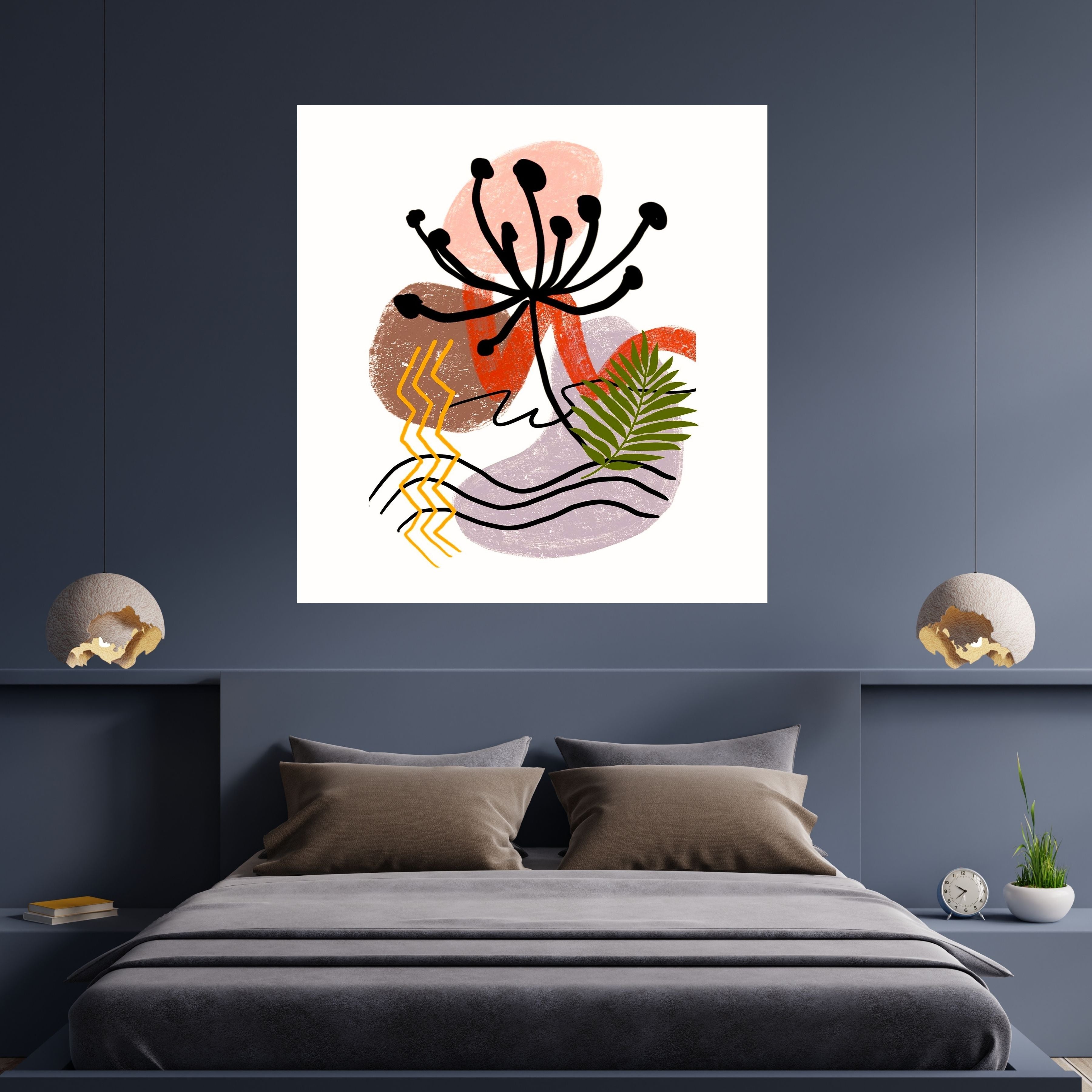 Modern Neutral Wall Art Printable | Luxury Minimalist Decor |modern wall decor| Printable Gallery Wall Set | Scandinavian Home Aesthetic|m43