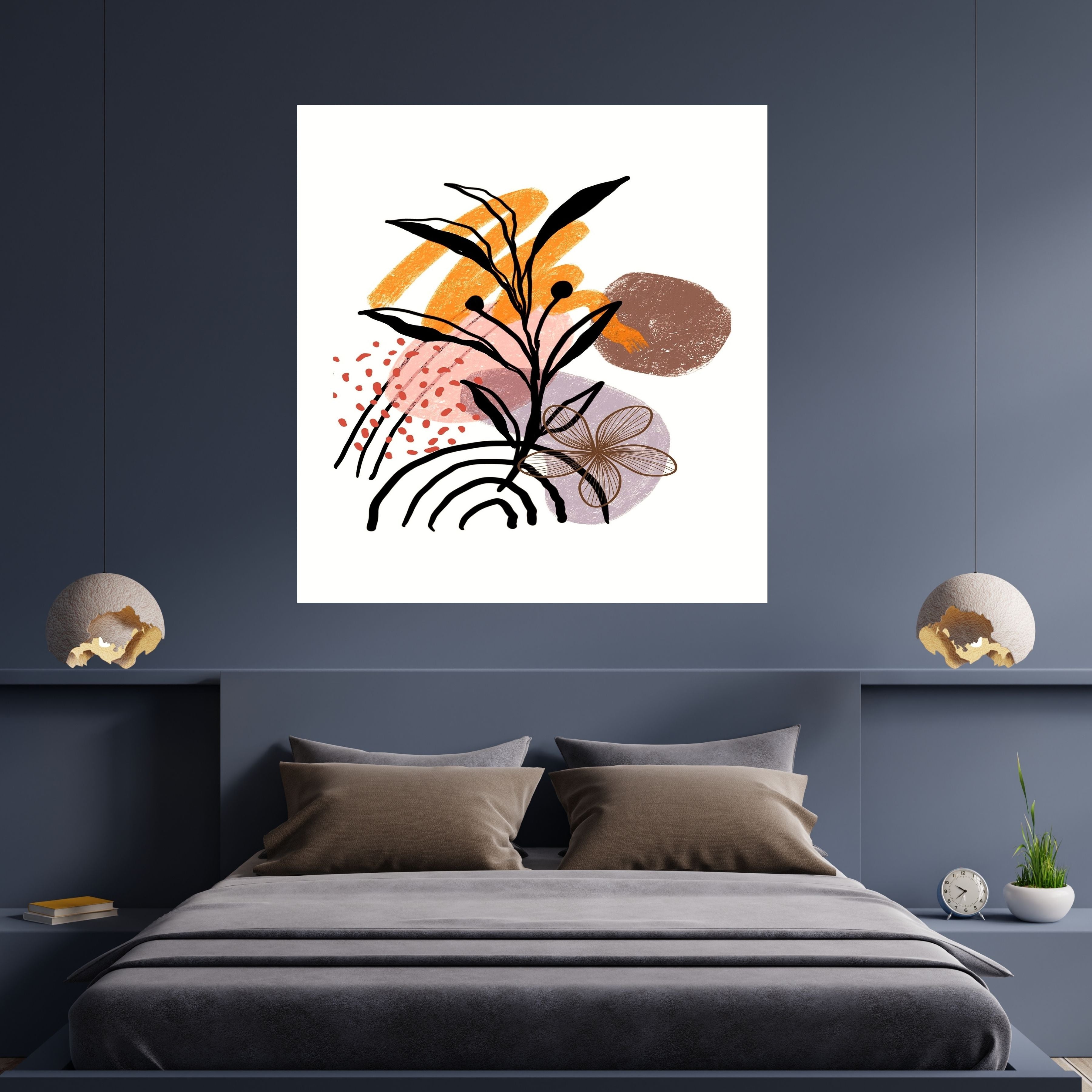Modern Neutral Wall Art Printable | Luxury Minimalist Decor |modern wall decor| Printable Gallery Wall Set | Scandinavian Home Aesthetic|m44