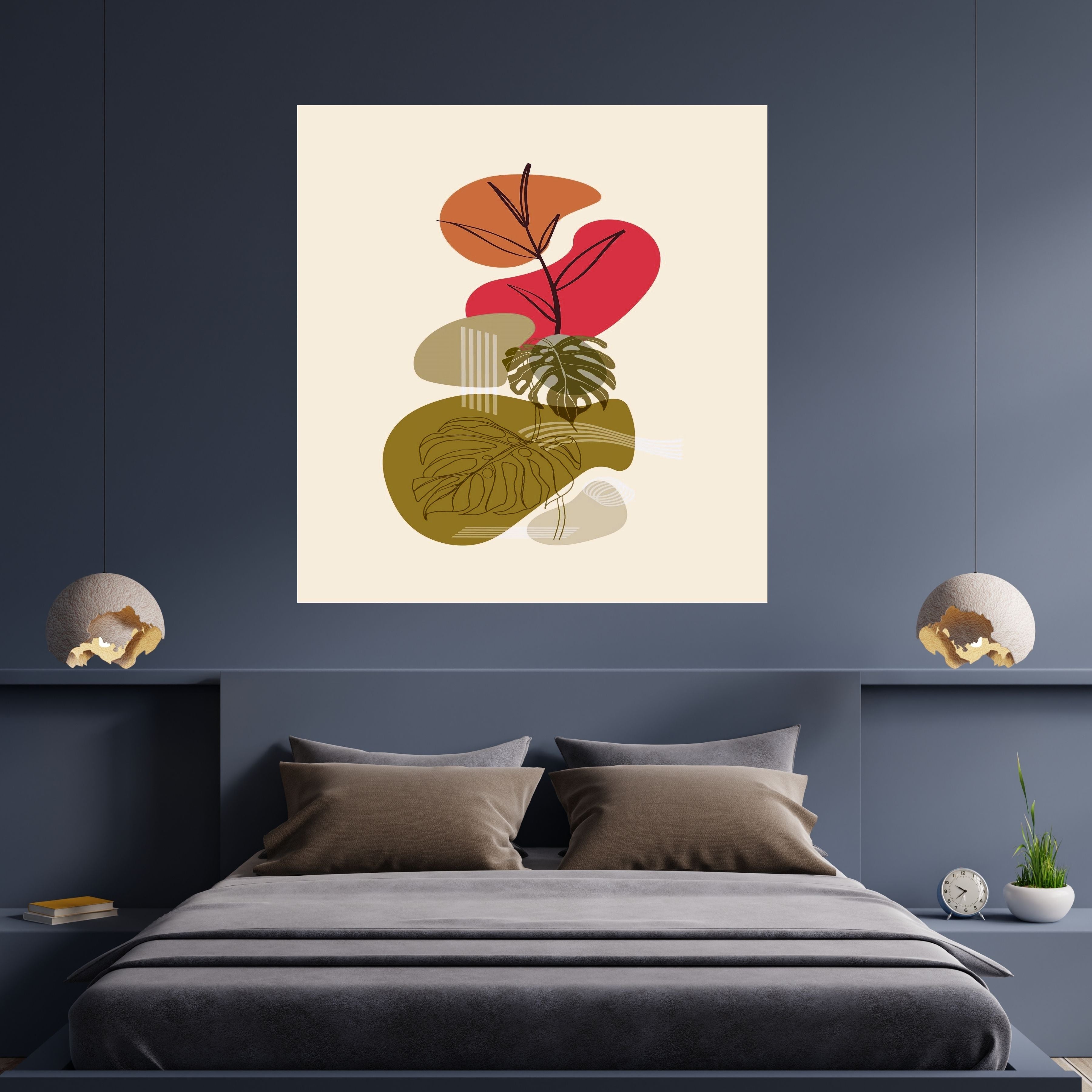 Modern Neutral Wall Art Printable | Luxury Minimalist Decor |modern wall decor| Printable Gallery Wall Set | Scandinavian Home Aesthetic|m45