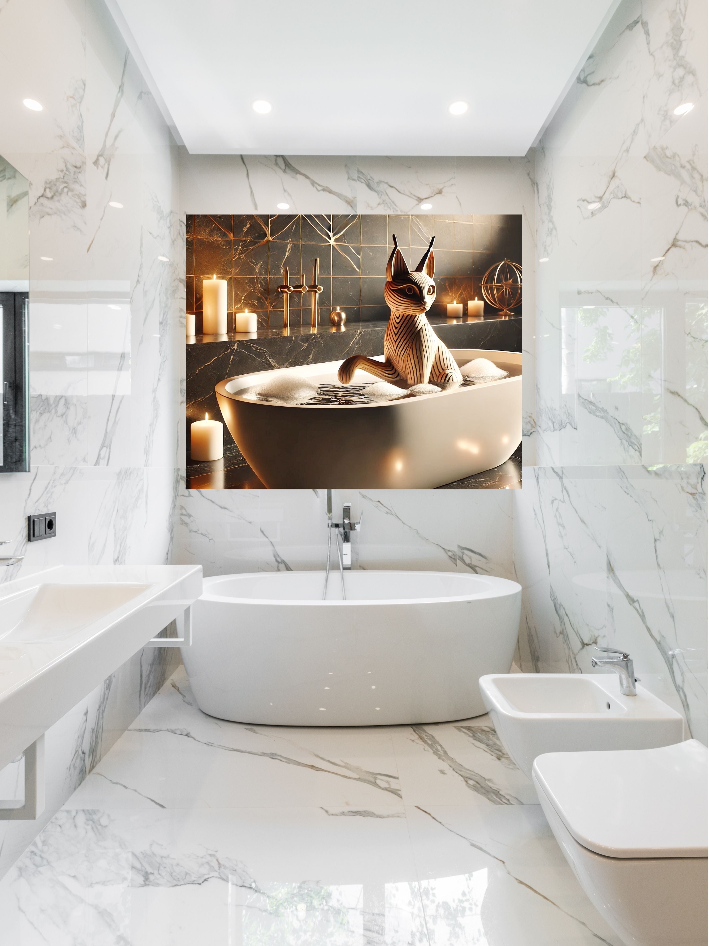 Bathroom Wall Art Printable Bundle | 11+ Sizes Included | Bathroom Wall Hanging Decor | Modern Bathroom Posters  | Instant Download|kwd50