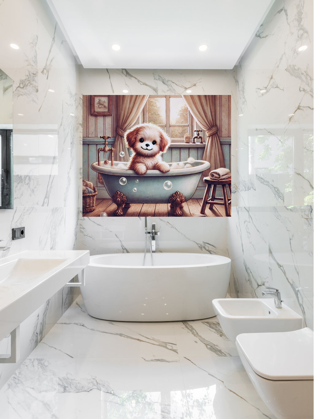 Commercial use Bathroom Wall Art Printable Bundle (Commercial Use) | 11+ Sizes Included | Bathroom Wall Hanging Decor | Modern Bathroom Posters | Commercial License Included | Instant Download|kwd52c