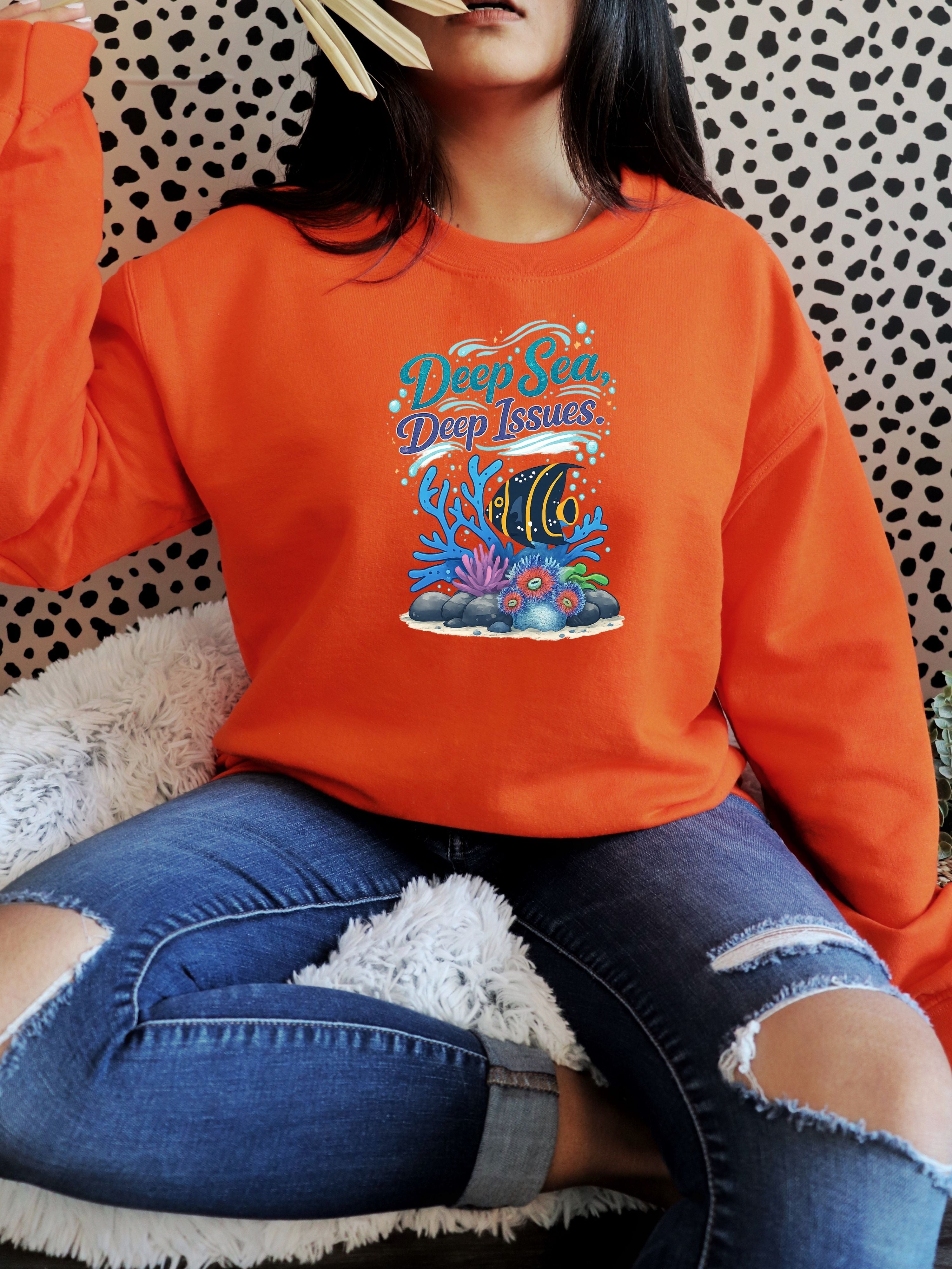 Under The Sea PNG, Ocean T-Shirt Design, Sea Life Graphic, Beach Lover Gift, Marine Life PNG, Coastal Aesthetic, Print On Demand Design, Digital Download|gr30-12