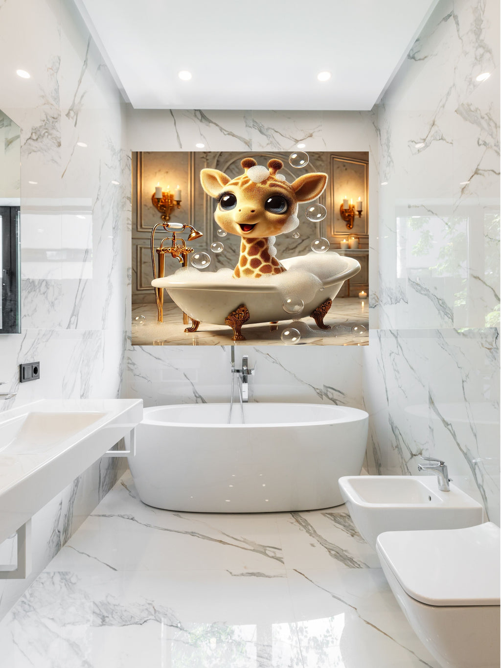 Commercial use Bathroom Wall Art Printable Bundle (Commercial Use) | 11+ Sizes Included | Bathroom Wall Hanging Decor | Modern Bathroom Posters | Commercial License Included | Instant Download|kwd42c