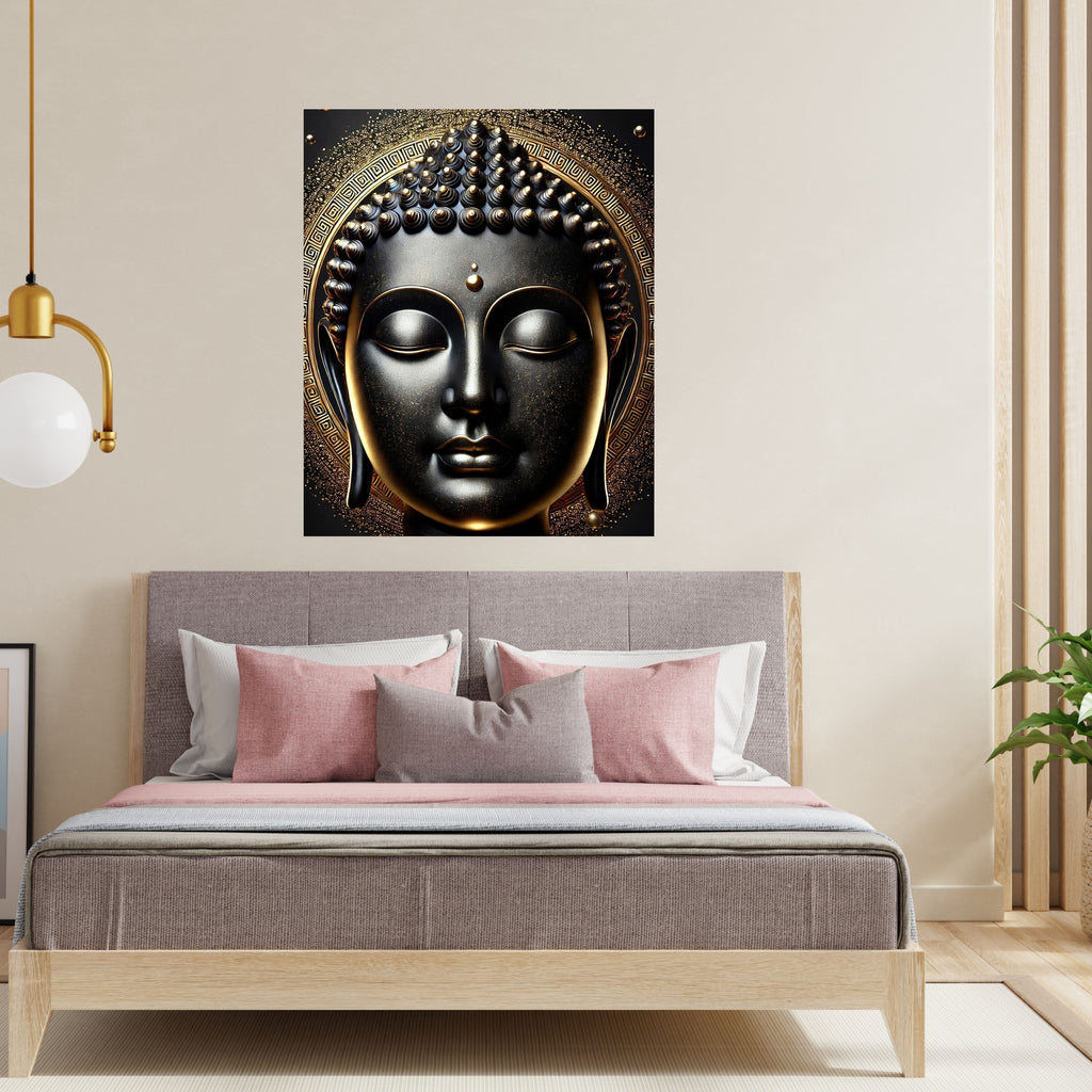 Lord Buddha Printable Wall Art, Zen Buddha Poster, Meditation Room Decor, Buddhist Wall Hanging, Spiritual Digital Download, Peaceful Home Decor|sp86
