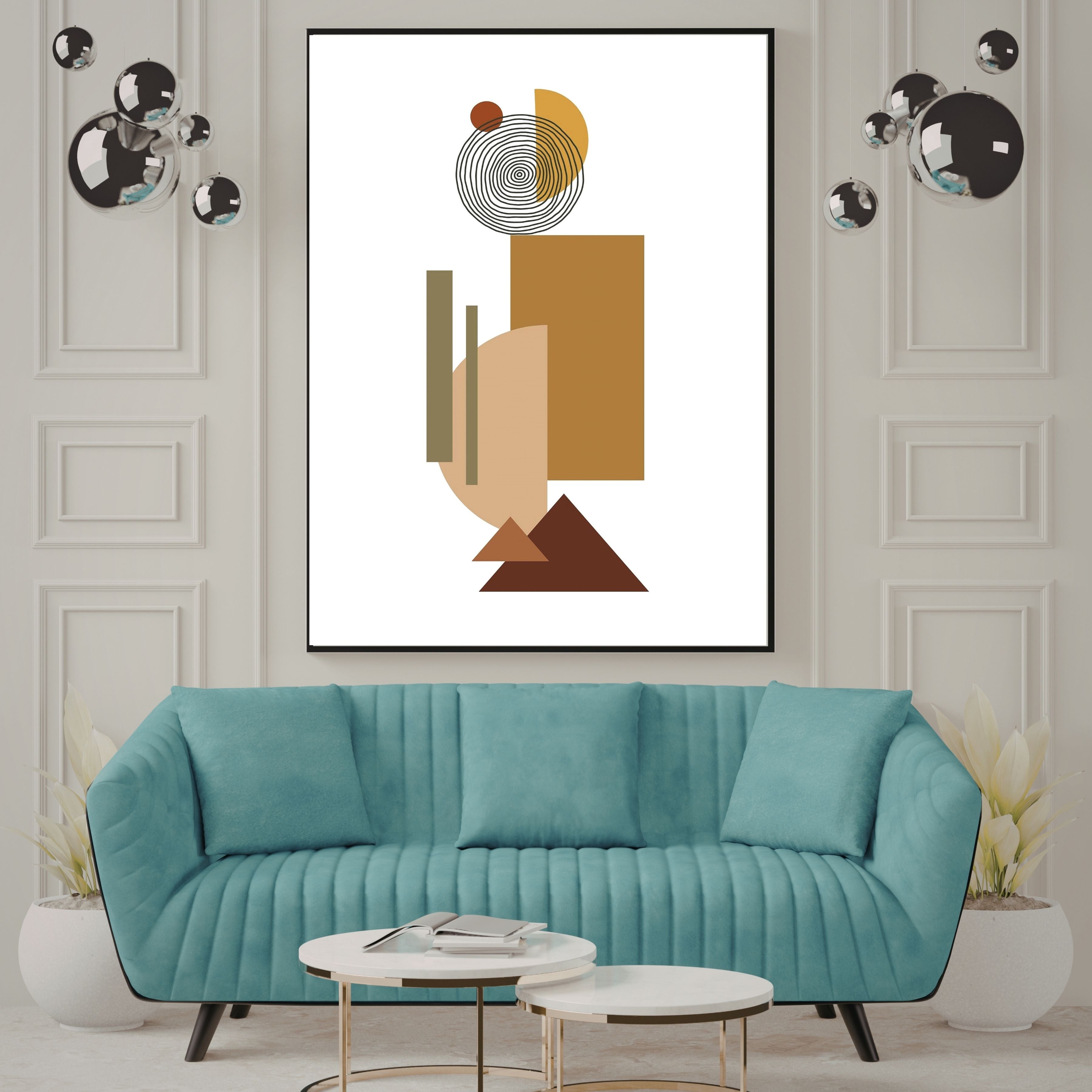 Modern boho Neutral Wall Art Printable | Luxury Minimalist Decor |modern boho wall decor| Printable Gallery Wall Set | Scandinavian Home Aesthetic|m54