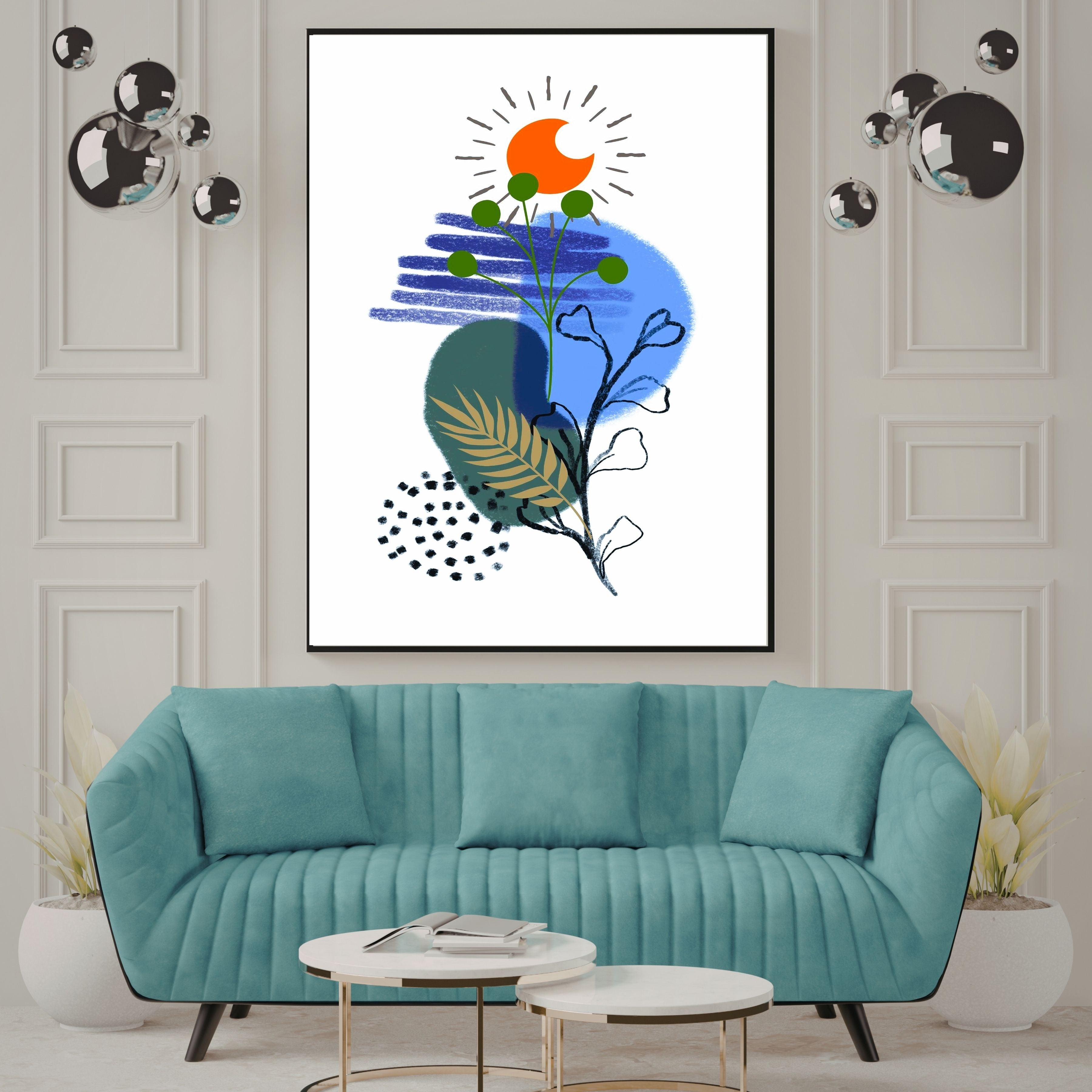 Modern boho Neutral Wall Art Printable | Luxury Minimalist Decor |modern boho wall decor| Printable Gallery Wall Set | Scandinavian Home Aesthetic|m47