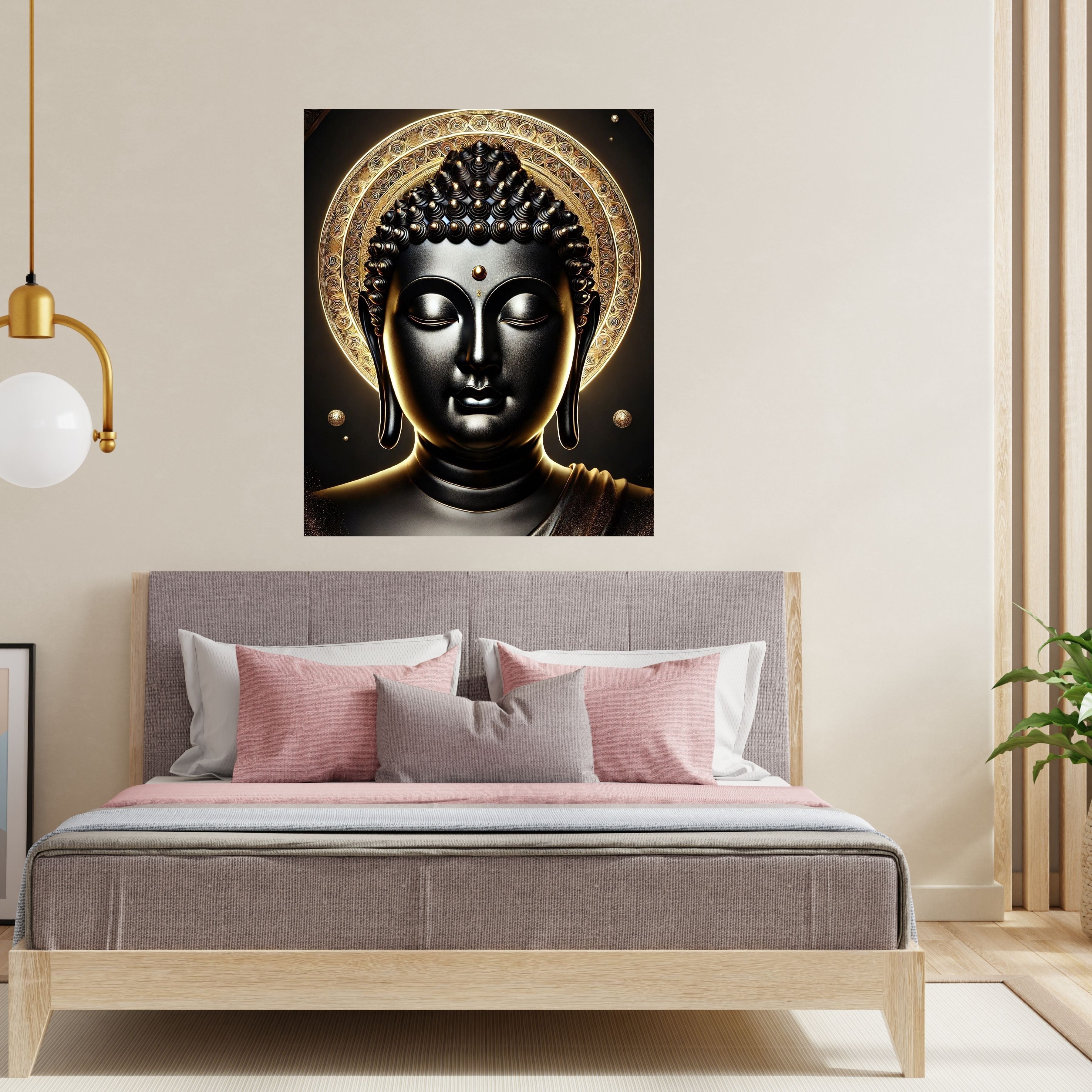 Commercial Use Lord Buddha Wall Art Printable | Zen Meditation Decor | Buddhist Wall Hanging | Spiritual Home Decor | Mindfulness Artwork | Instant Download|sp85c