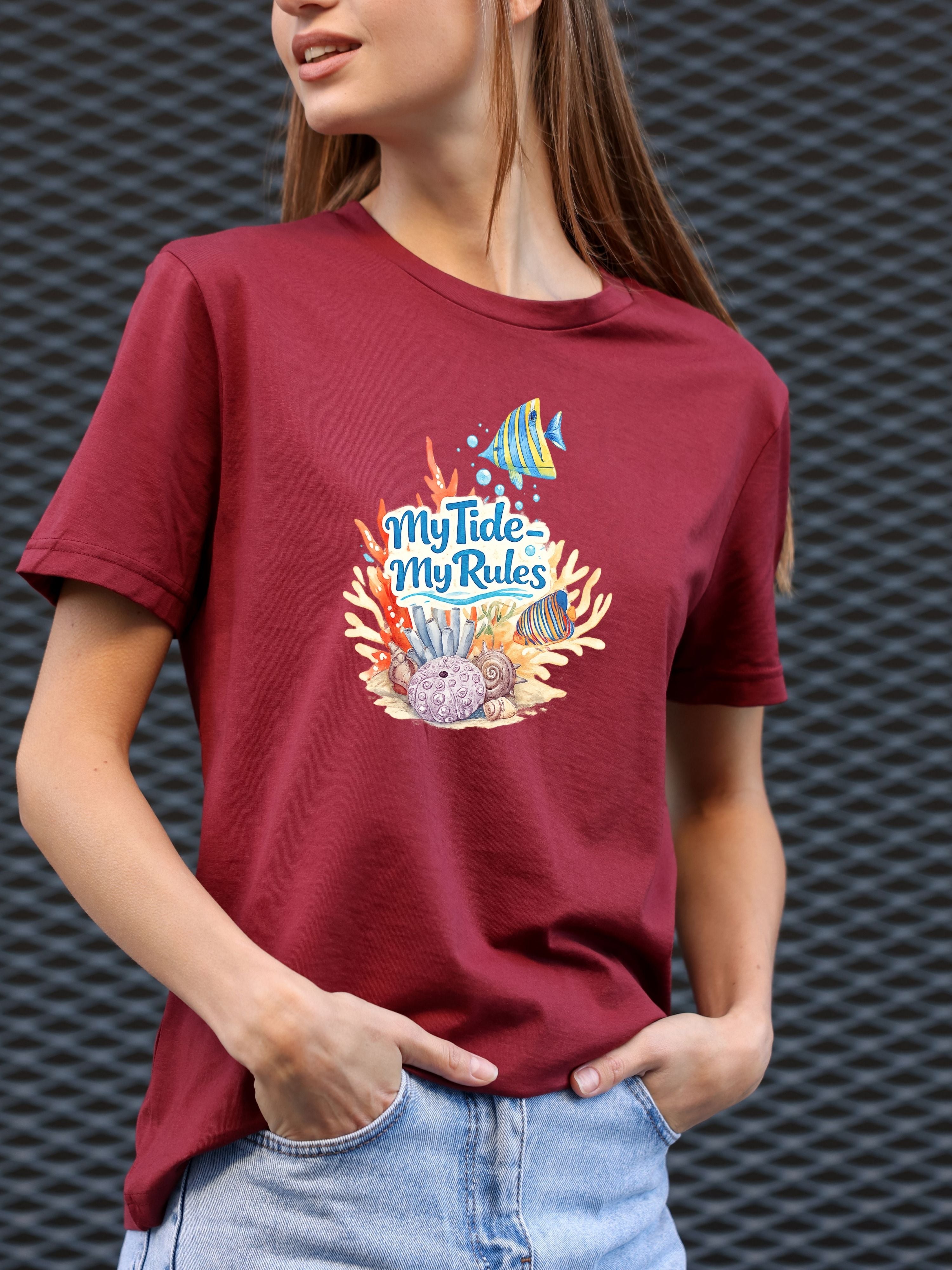 Under The Sea PNG, Ocean T-Shirt Design, Sea Life Graphic, Beach Lover Gift, Marine Life PNG, Coastal Aesthetic, Print On Demand Design, Digital Download|gr30-4