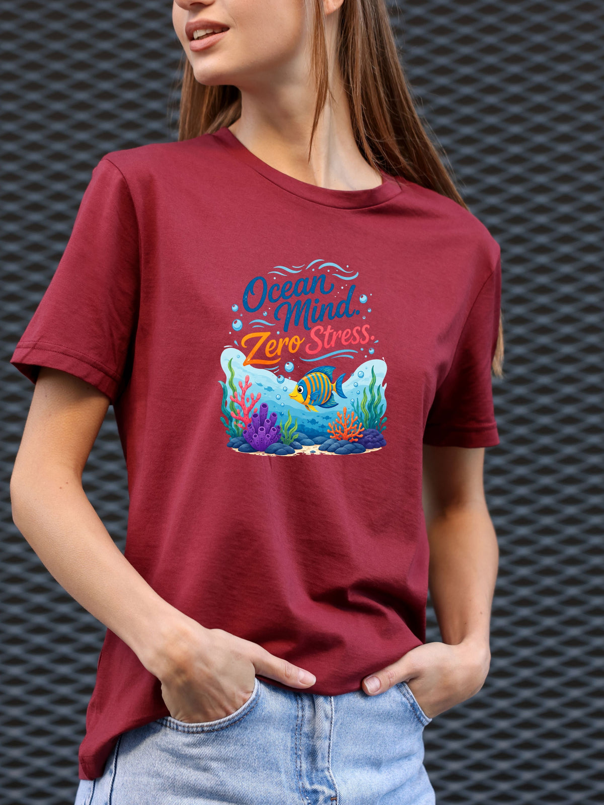 Under The Sea PNG, Ocean T-Shirt Design, Sea Life Graphic, Beach Lover Gift, Marine Life PNG, Coastal Aesthetic, Print On Demand Design, Digital Download|gr30-11