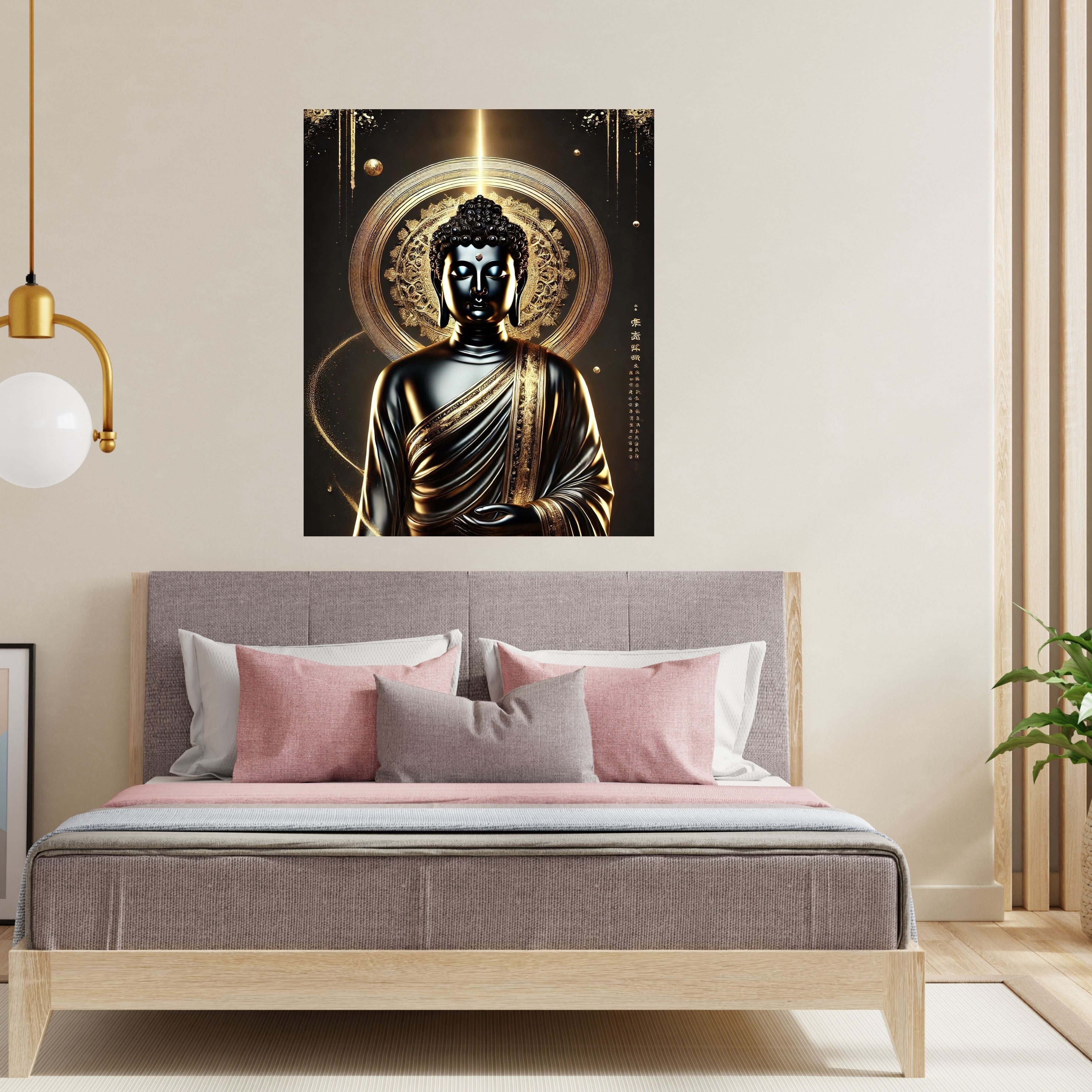Lord Buddha Printable Wall Art, Zen Buddha Poster, Meditation Room Decor, Buddhist Wall Hanging, Spiritual Digital Download, Peaceful Home Decor|sp84