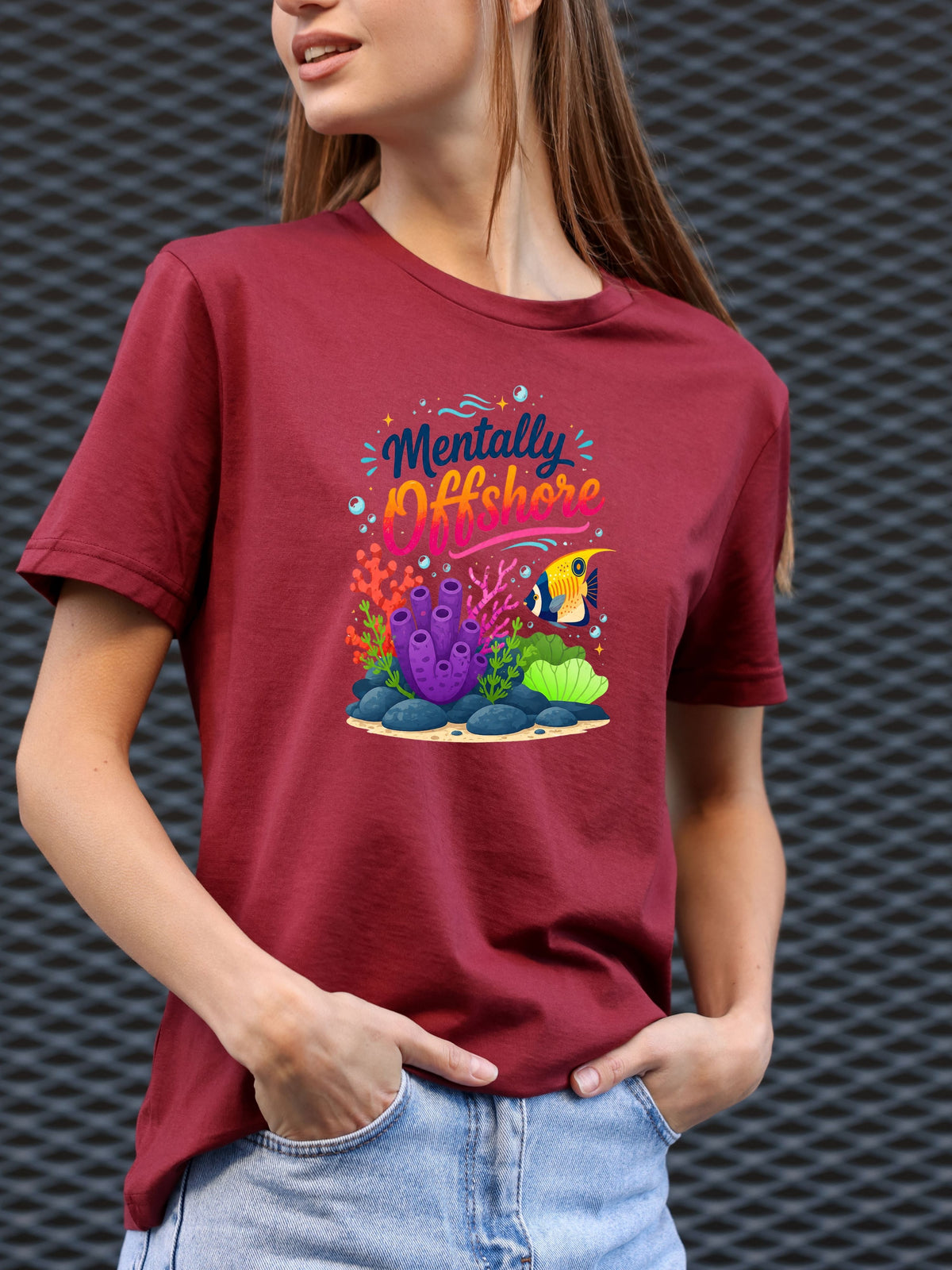 Under The Sea PNG, Ocean T-Shirt Design, Sea Life Graphic, Beach Lover Gift, Marine Life PNG, Coastal Aesthetic, Print On Demand Design, Digital Download|gr30-9