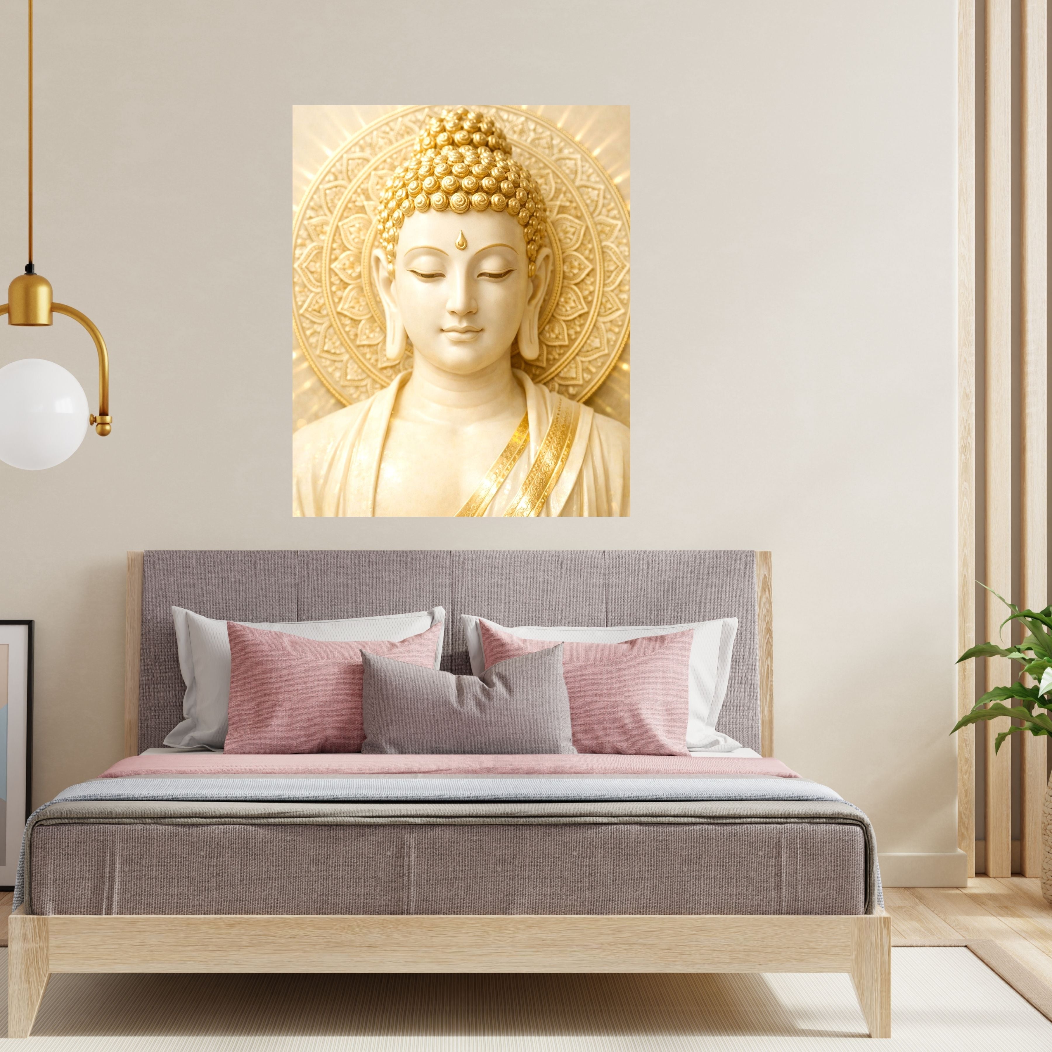 Lord Buddha Printable Wall Art, Zen Buddha Poster, Meditation Room Decor, Buddhist Wall Hanging, Spiritual Digital Download, Peaceful Home Decor|sp88