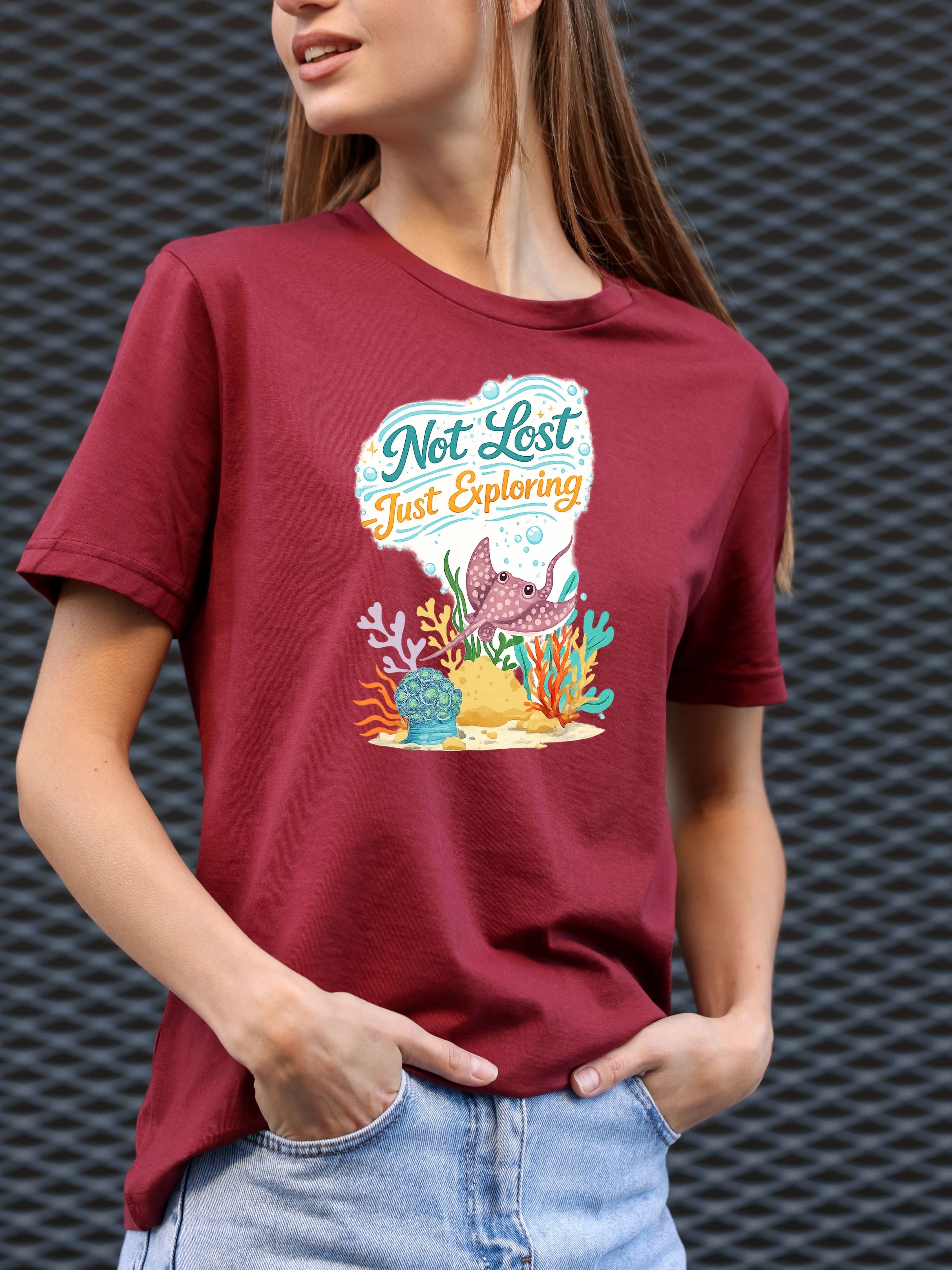 Under The Sea PNG, Ocean T-Shirt Design, Sea Life Graphic, Beach Lover Gift, Marine Life PNG, Coastal Aesthetic, Print On Demand Design, Digital Download|gr30-14