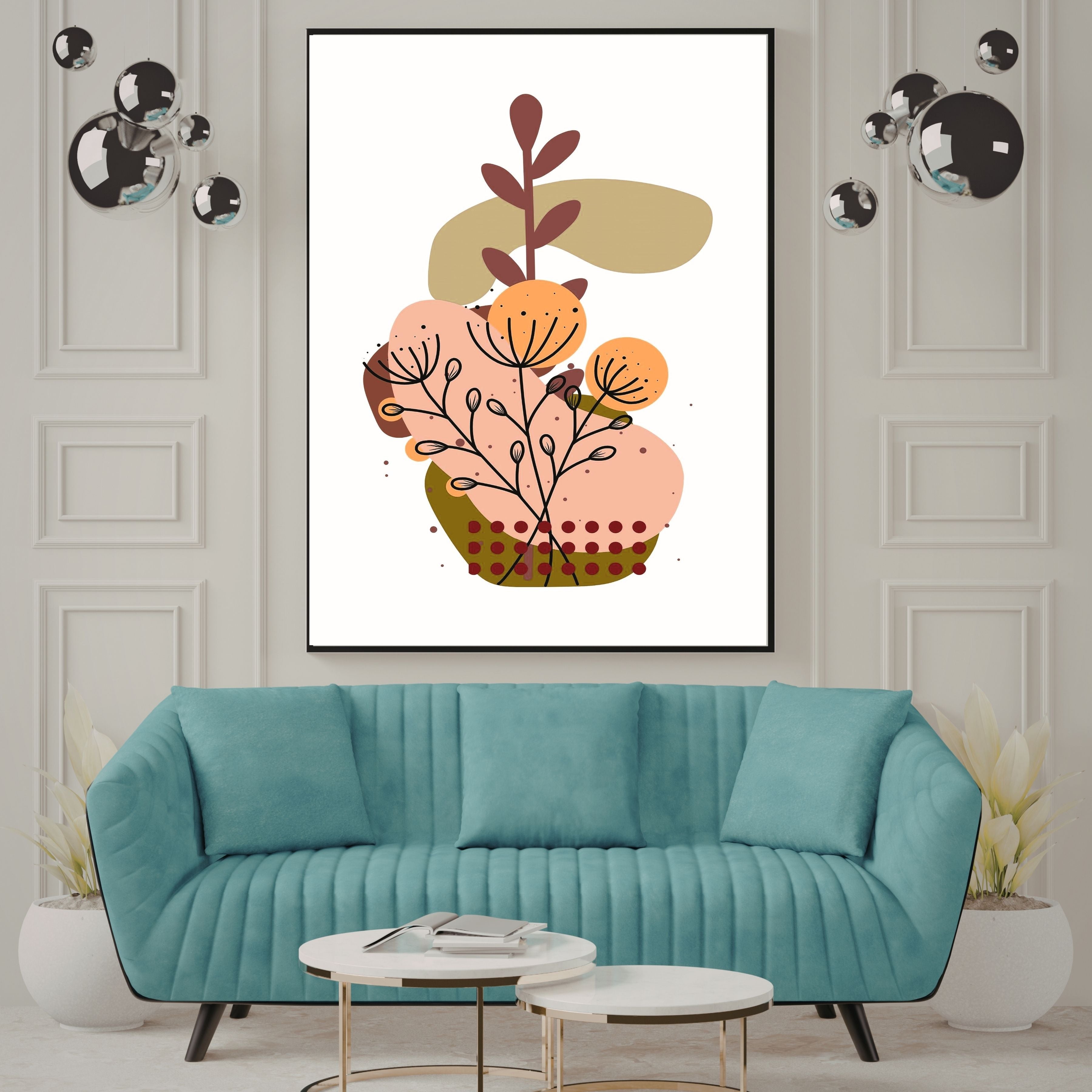 Modern Neutral Wall Art Printable | Luxury Minimalist Decor |modern boho wall decor| Printable Gallery Wall Set | Scandinavian Home Aesthetic|m52