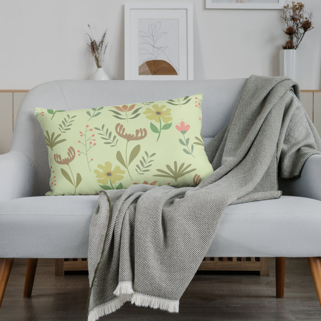 Boho Folk Floral Seamless Pattern Bundle 10 Colourways Commercial Use - Botanical Digital Paper Yellow Daisy Terracotta Tulip POD Etsy Boho Home Botanical Merchandise