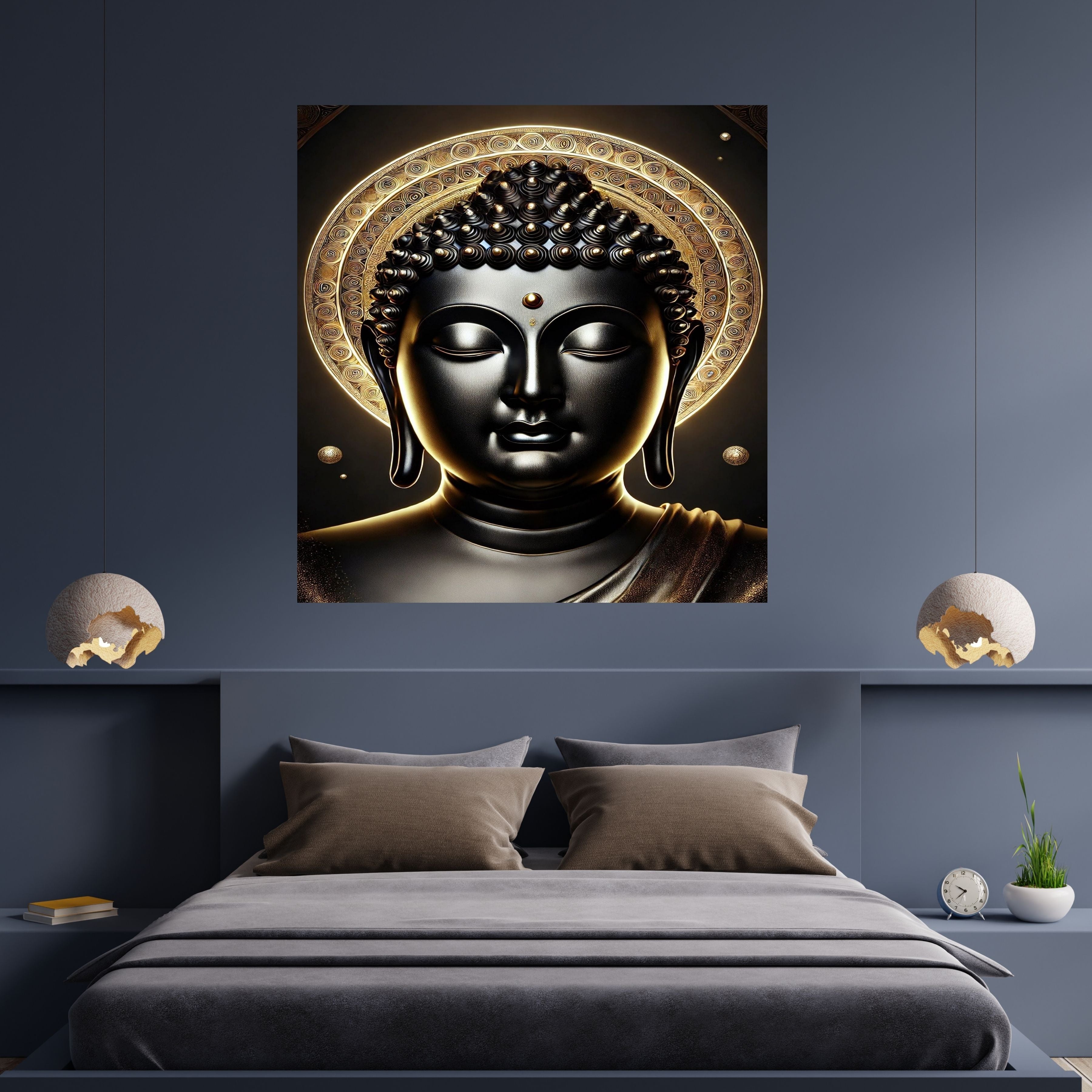 Commercial Use Lord Buddha Wall Art Printable | Zen Meditation Decor | Buddhist Wall Hanging | Spiritual Home Decor | Mindfulness Artwork | Instant Download|sp85c