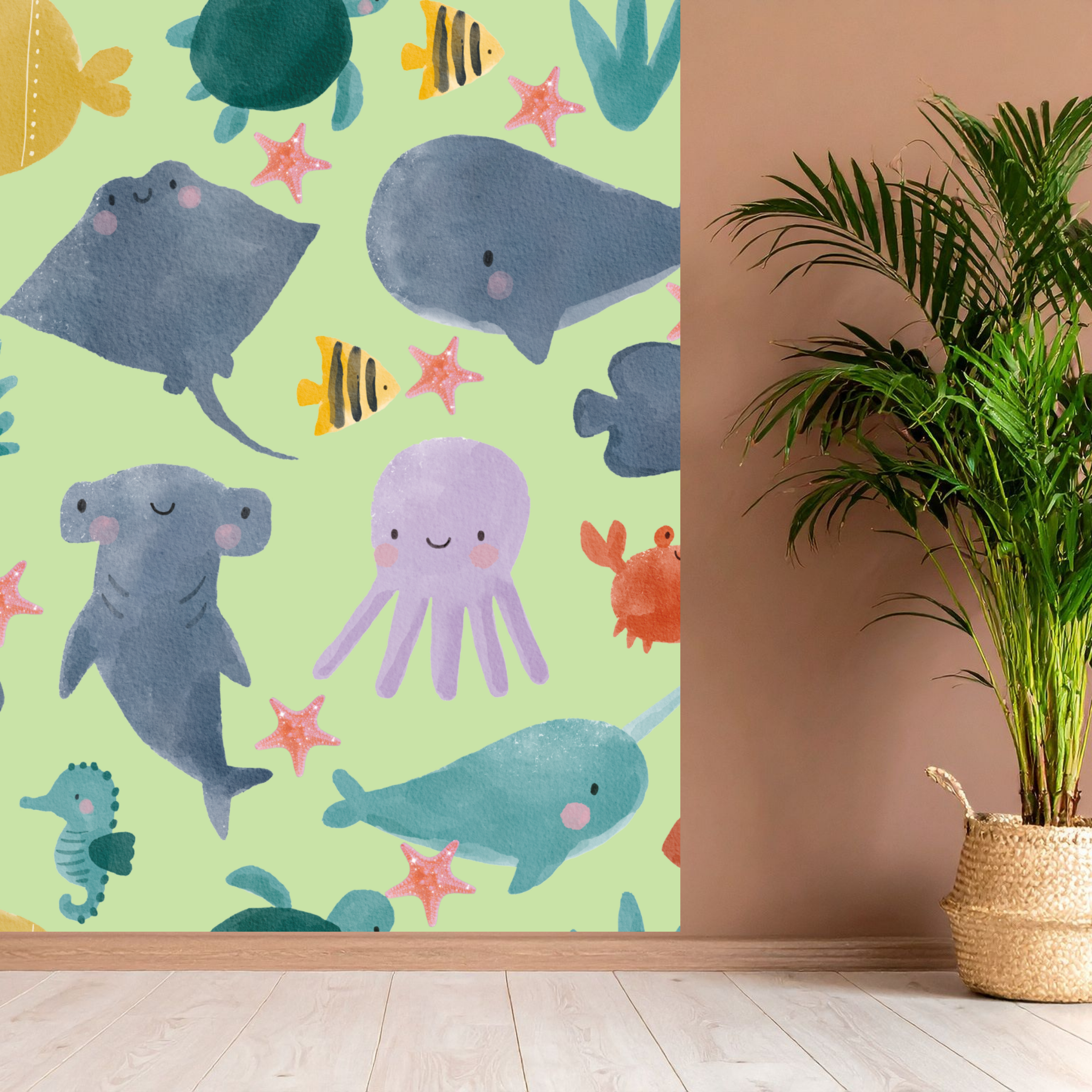 Commercial Use Kids Animal Seamless Pattern Bundle, Cute Cartoon Digital Paper, Nursery Backgrounds, POD, Fabric &amp; Packaging Design|107c