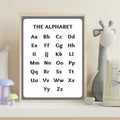 Alphabet Wall Art Printable, ABC Learning Poster, Kids Educational Decor, Nursery Wall Art, Preschool Classroom Print, Homeschool Decor, Digital Download|ke1-13