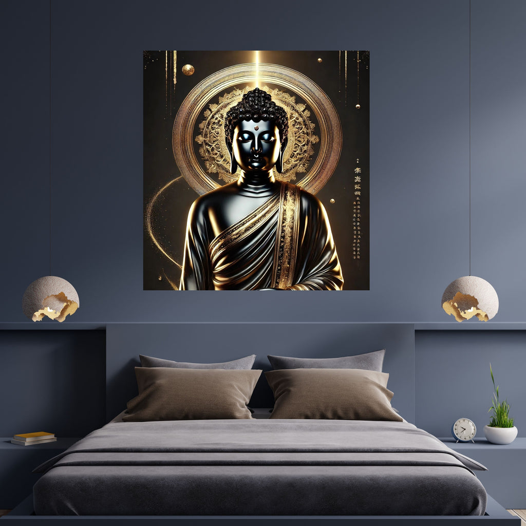 Commercial Use Lord Buddha Wall Art Printable | Zen Meditation Decor | Buddhist Wall Hanging | Spiritual Home Decor | Mindfulness Artwork | Instant Download|sp84c