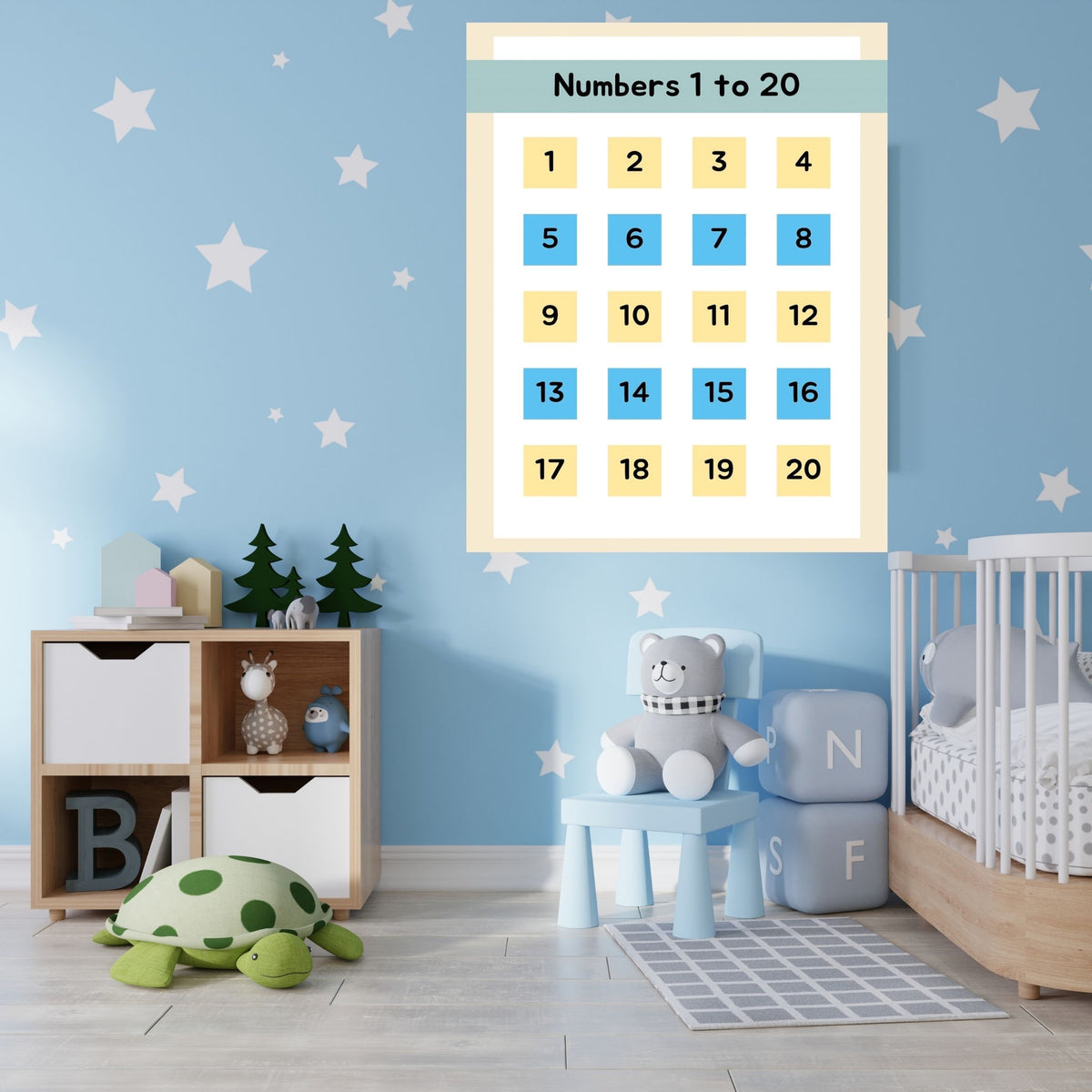 Number bundle 15 design in 11+ sizes each Wall Art for Kids, Counting Poster Printable, Educational Nursery Decor, Preschool Learning Print, Math Wall Art, Digital Download|ke2