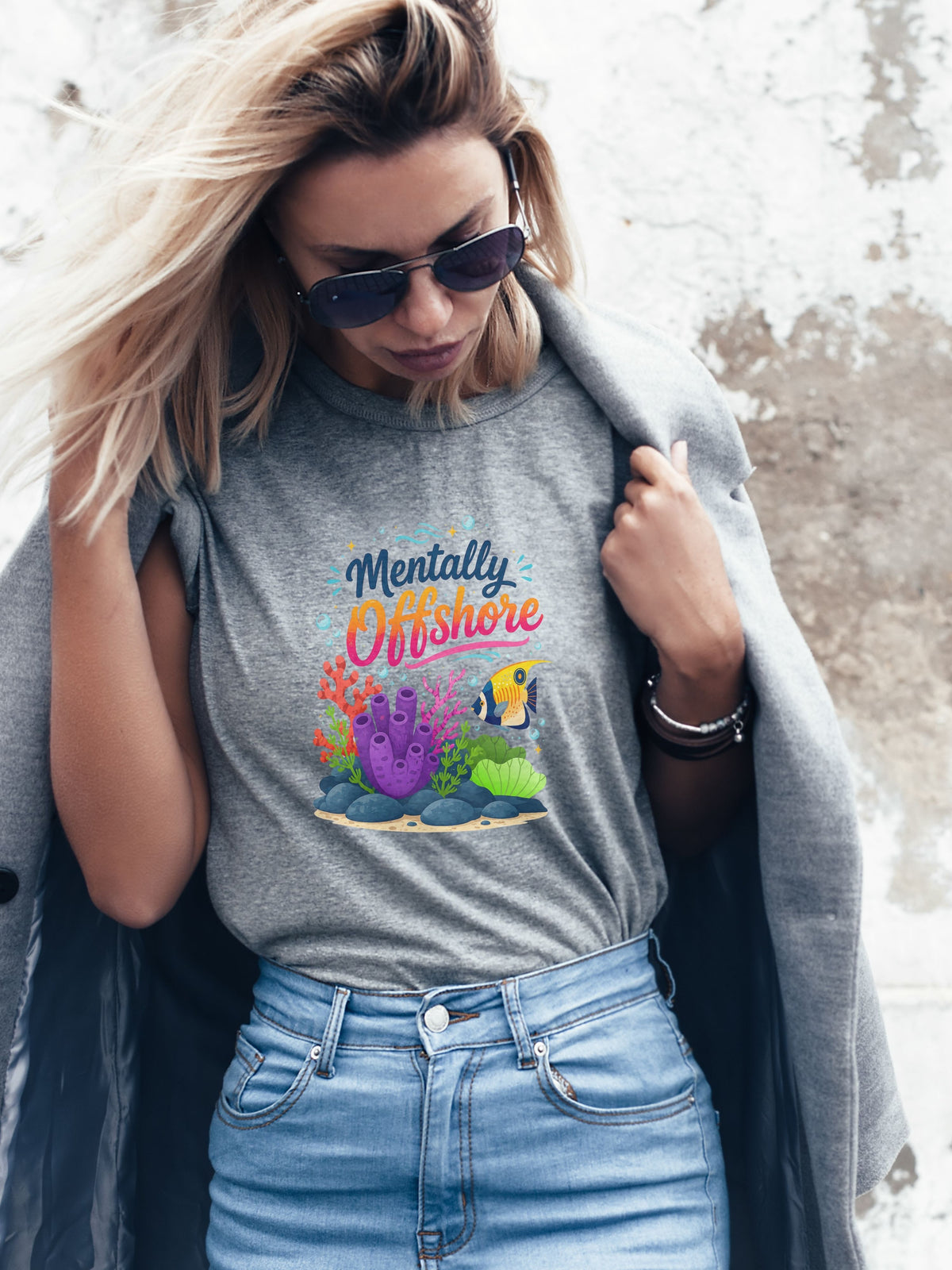 Under The Sea PNG, Ocean T-Shirt Design, Sea Life Graphic, Beach Lover Gift, Marine Life PNG, Coastal Aesthetic, Print On Demand Design, Digital Download|gr30-9