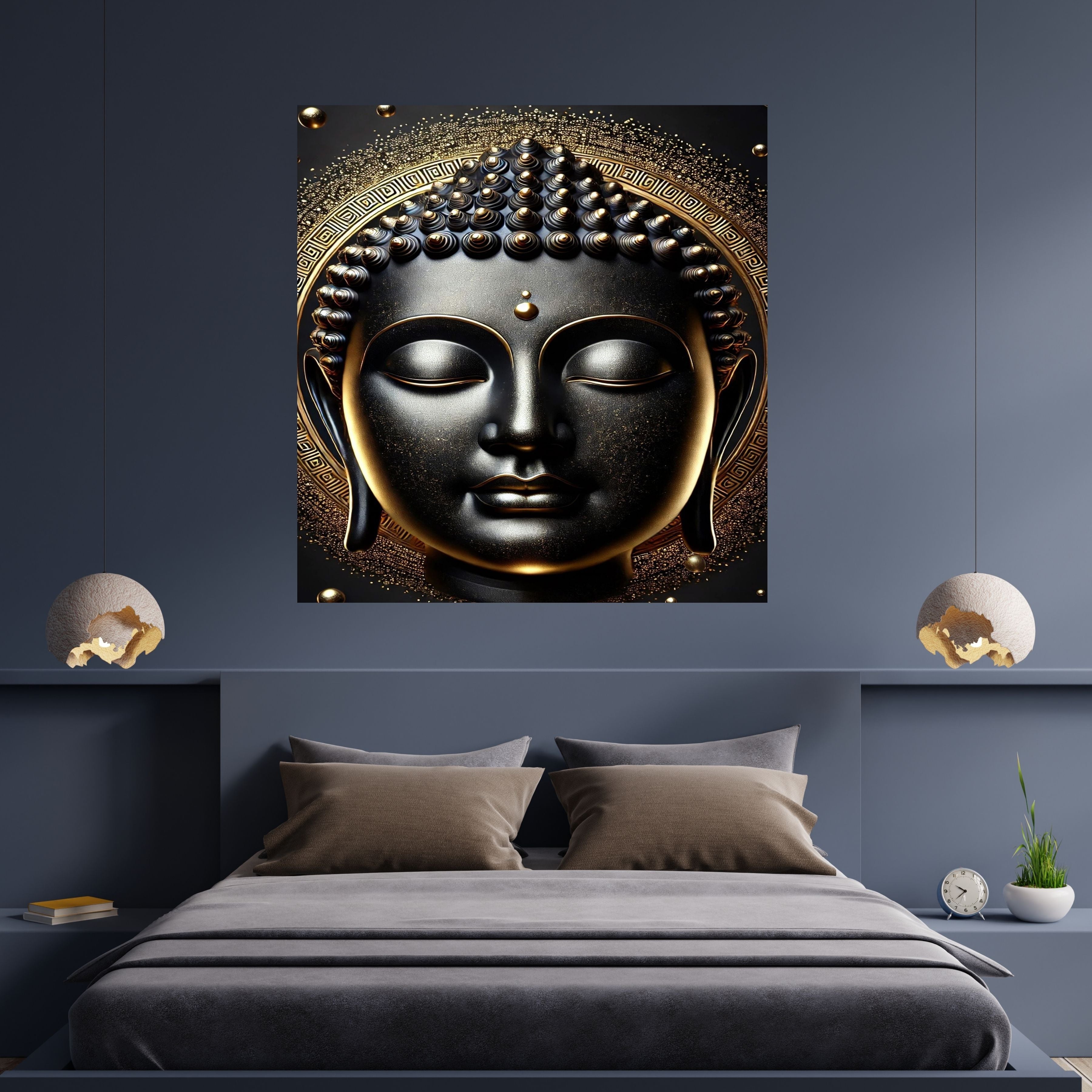 Lord Buddha Printable Wall Art, Zen Buddha Poster, Meditation Room Decor, Buddhist Wall Hanging, Spiritual Digital Download, Peaceful Home Decor|sp86