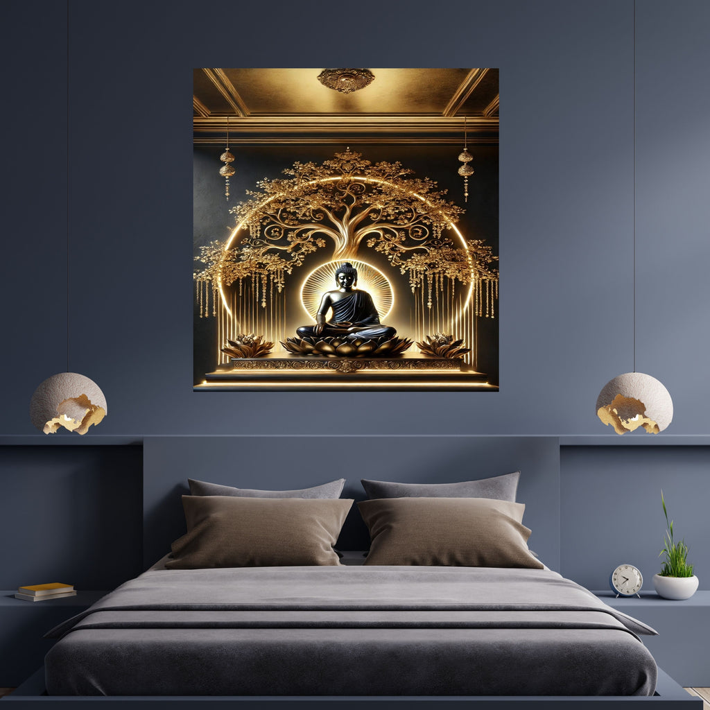 Lord Buddha Printable Wall Art, Zen Buddha Poster, Meditation Room Decor, Buddhist Wall Hanging, Spiritual Digital Download, Peaceful Home Decor|sp81
