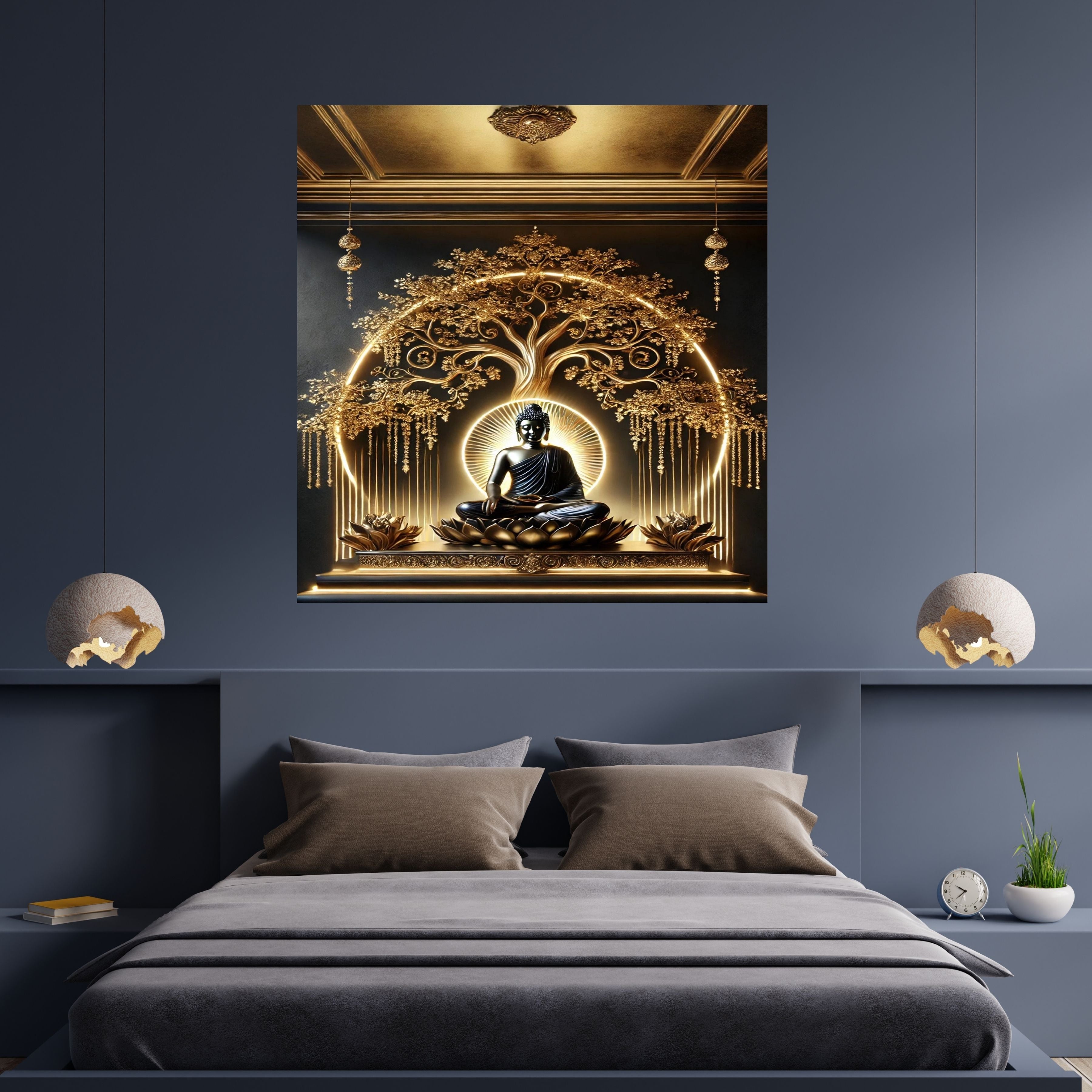 Lord Buddha Printable Wall Art, Zen Buddha Poster, Meditation Room Decor, Buddhist Wall Hanging, Spiritual Digital Download, Peaceful Home Decor|sp81