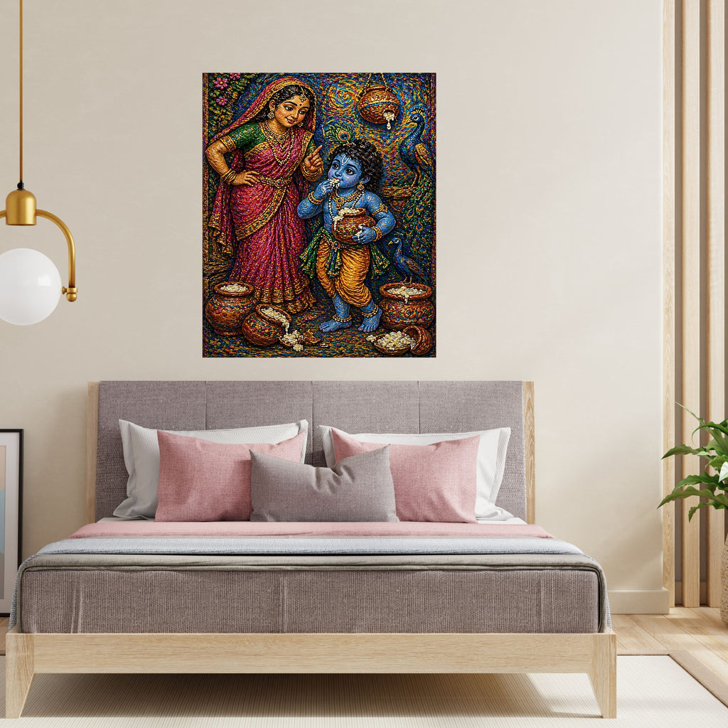 Commercial Use Lord Krishna Wall Art Bundle | Hindu Printable Decor | Commercial Use License Included | Spiritual Home Decor | Pooja Room Prints | Digital Download|sp52c