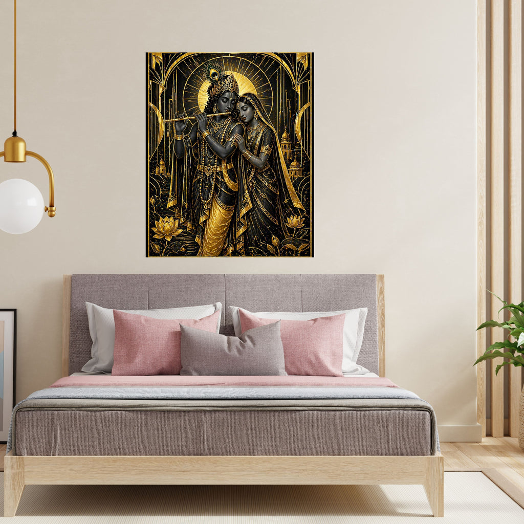 Lord Krishna Wall Art Printable, Krishna Digital Download, Hindu Wall Decor, Spiritual Home Decor, Pooja Room Art, Krishna Poster, Temple Artwork|sp60