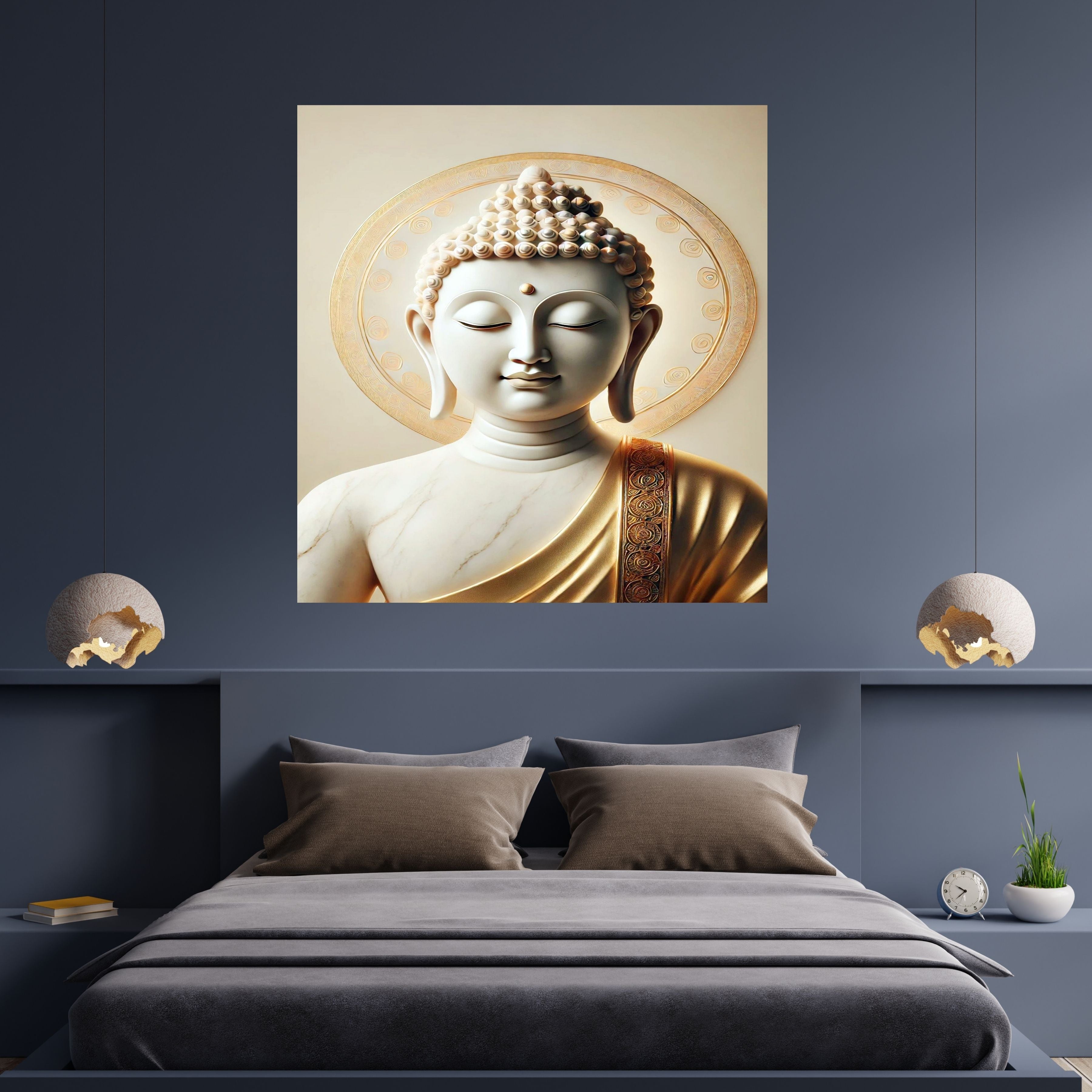 Lord Buddha Printable Wall Art, Zen Buddha Poster, Meditation Room Decor, Buddhist Wall Hanging, Spiritual Digital Download, Peaceful Home Decor|sp90
