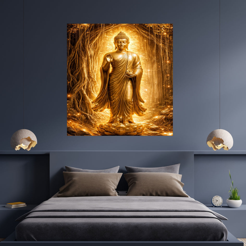 Lord Buddha Printable Wall Art, Zen Buddha Poster, Meditation Room Decor, Buddhist Wall Hanging, Spiritual Digital Download, Peaceful Home Decor|sp79