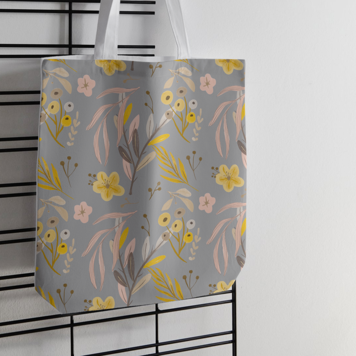 Sunshine Yellow Botanical Meadow Seamless Pattern Bundle 10 Colourways Commercial Use - Floral Digital Paper POD Etsy Modern Home Boho Stationery Scandi Meadow Fabric