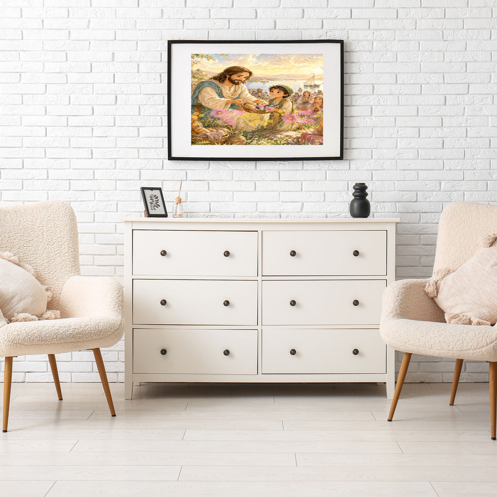 Jesus Wall Art Printable Set, Christian Nursery Decor, Bible Story Prints, Jesus with Children, Good Shepherd, Baptism, Faith Gift|sp11