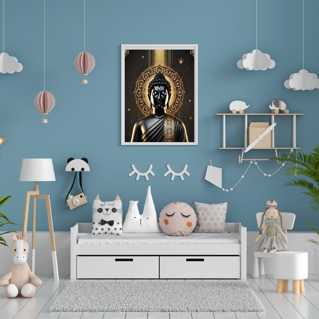Commercial Use Lord Buddha Wall Art Printable | Zen Meditation Decor | Buddhist Wall Hanging | Spiritual Home Decor | Mindfulness Artwork | Instant Download|sp83c