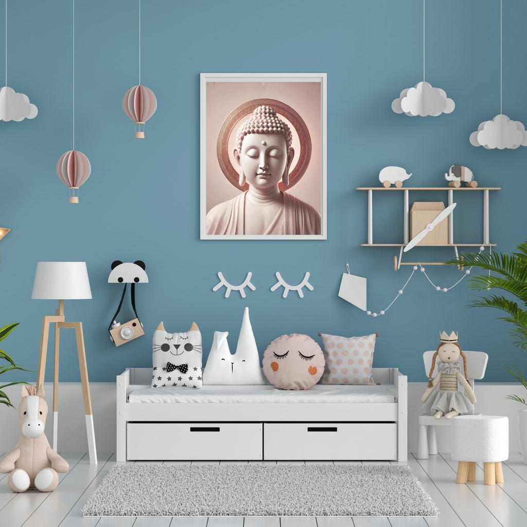 Lord Buddha Printable Wall Art, Zen Buddha Poster, Meditation Room Decor, Buddhist Wall Hanging, Spiritual Digital Download, Peaceful Home Decor|sp91