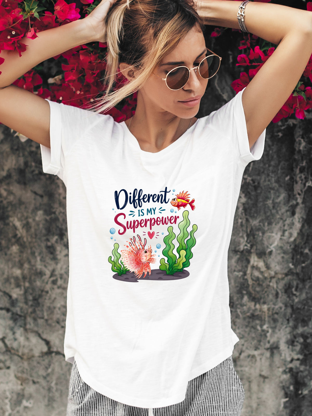 Under The Sea PNG, Ocean T-Shirt Design, Sea Life Graphic, Beach Lover Gift, Marine Life PNG, Coastal Aesthetic, Print On Demand Design, Digital Download|gr30-3