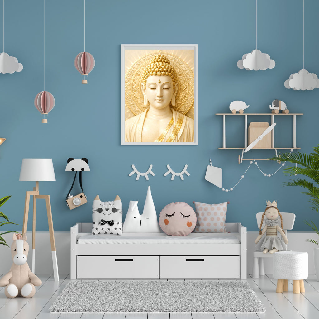 Commercial Use Lord Buddha Wall Art Printable | Zen Meditation Decor | Buddhist Wall Hanging | Spiritual Home Decor | Mindfulness Artwork | Instant Download|sp88c