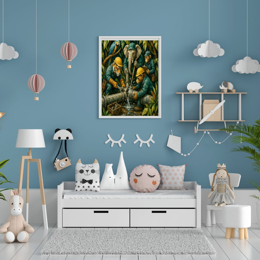 Commercial use Kids Room Wall Art Printable Bundle | 11+ Sizes Included | Nursery Wall Hanging Decor | Cute Kids Posters | 300 DPI High Resolution | Instant Downloa|kwd35c