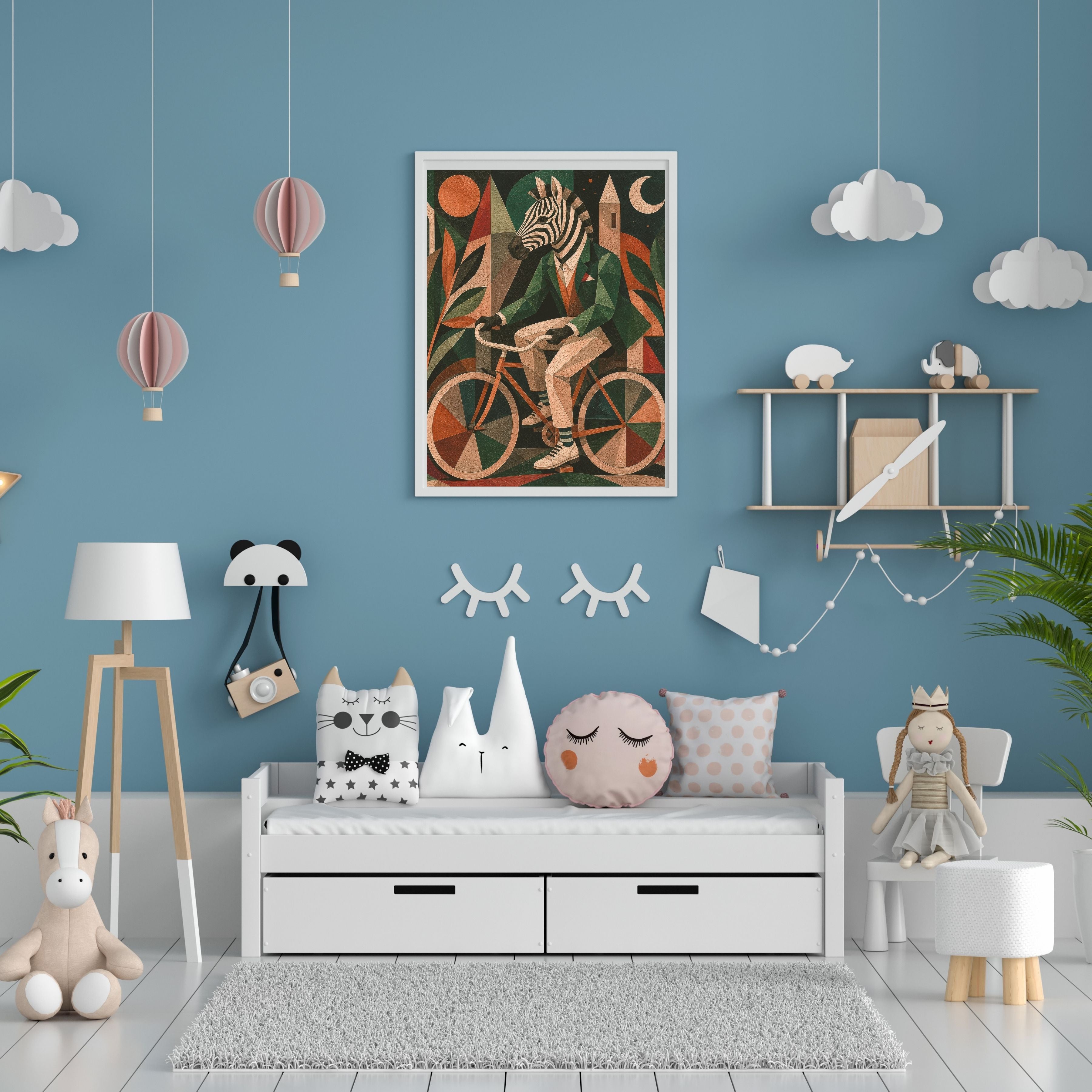 Kids Room Wall Art Printable, Nursery Wall Hanging Digital Download, Cute Kids Bedroom Decor, 300 DPI High Resolution Poster, Personal Use Only|kwd15